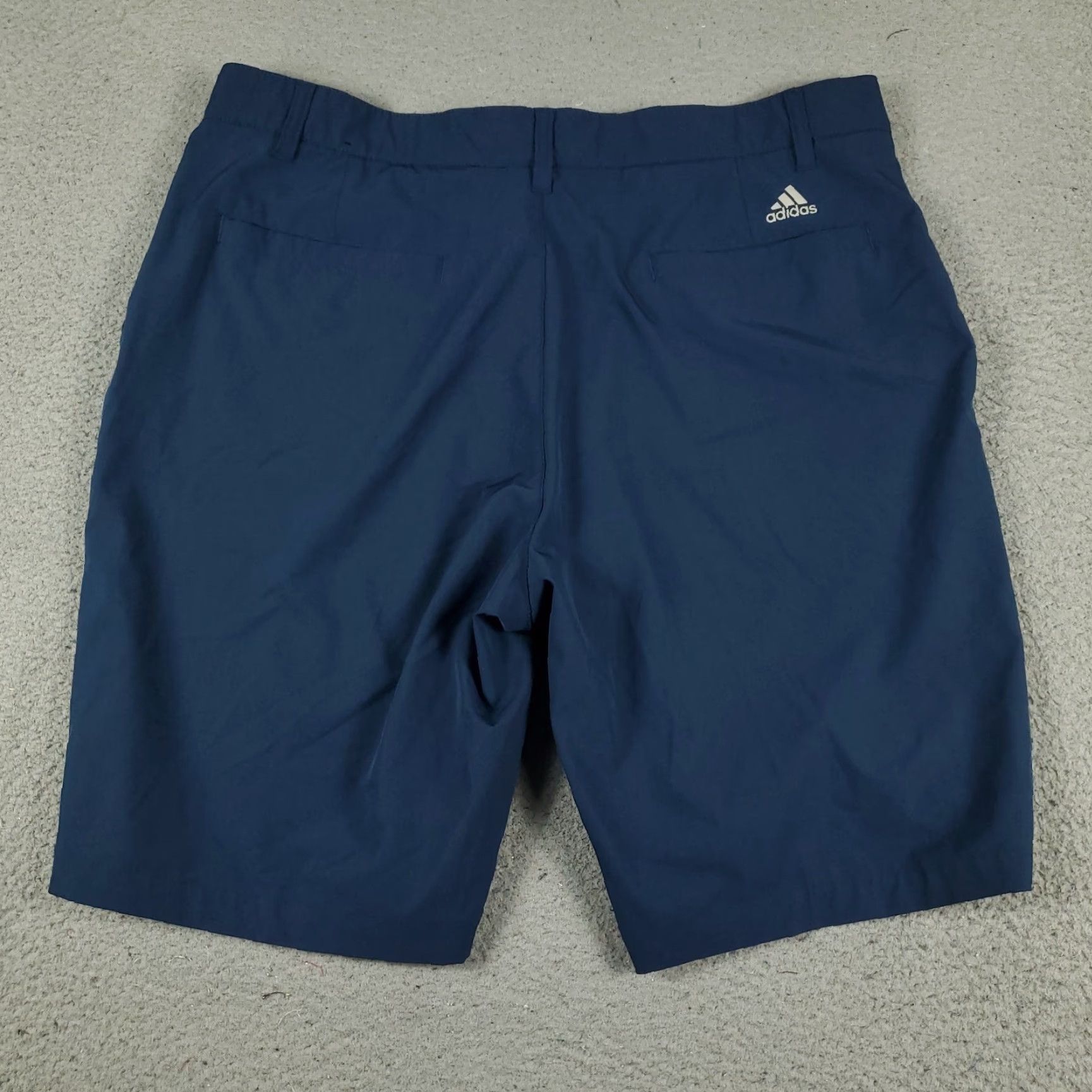 Adidas Adidas Shorts Mens Size 38 Blue Golf Casual Flat Front Chino Size US 38 / EU 54 - 7 Thumbnail