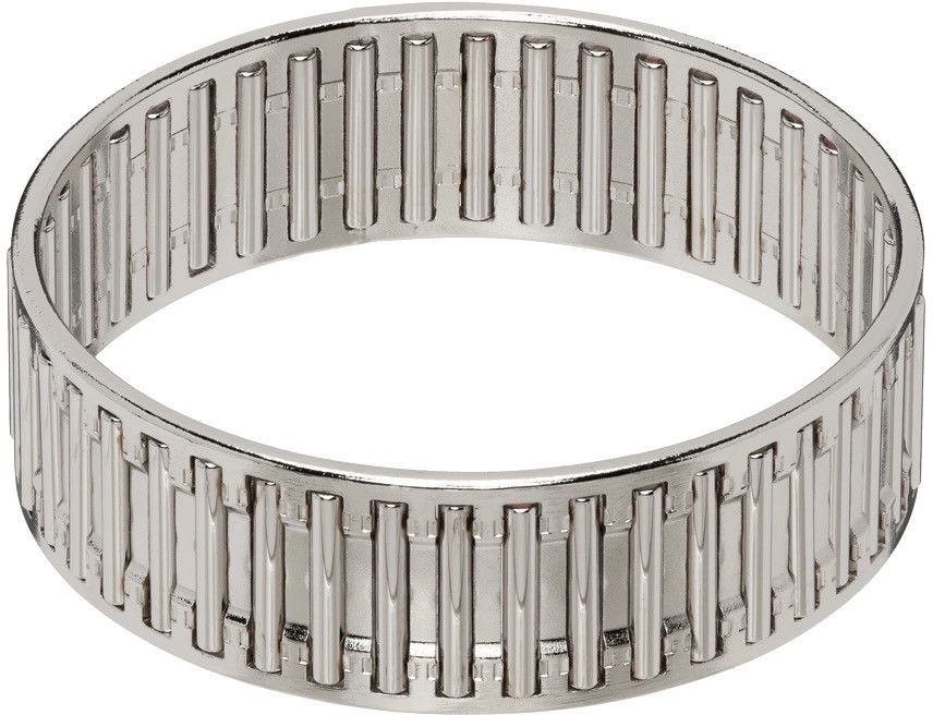 IN GOLD WE TRUST PARIS In Gold We Trust Paris Silver Stainless Steel Cuff Bracelet Size ONE SIZE - 1 Thumbnail