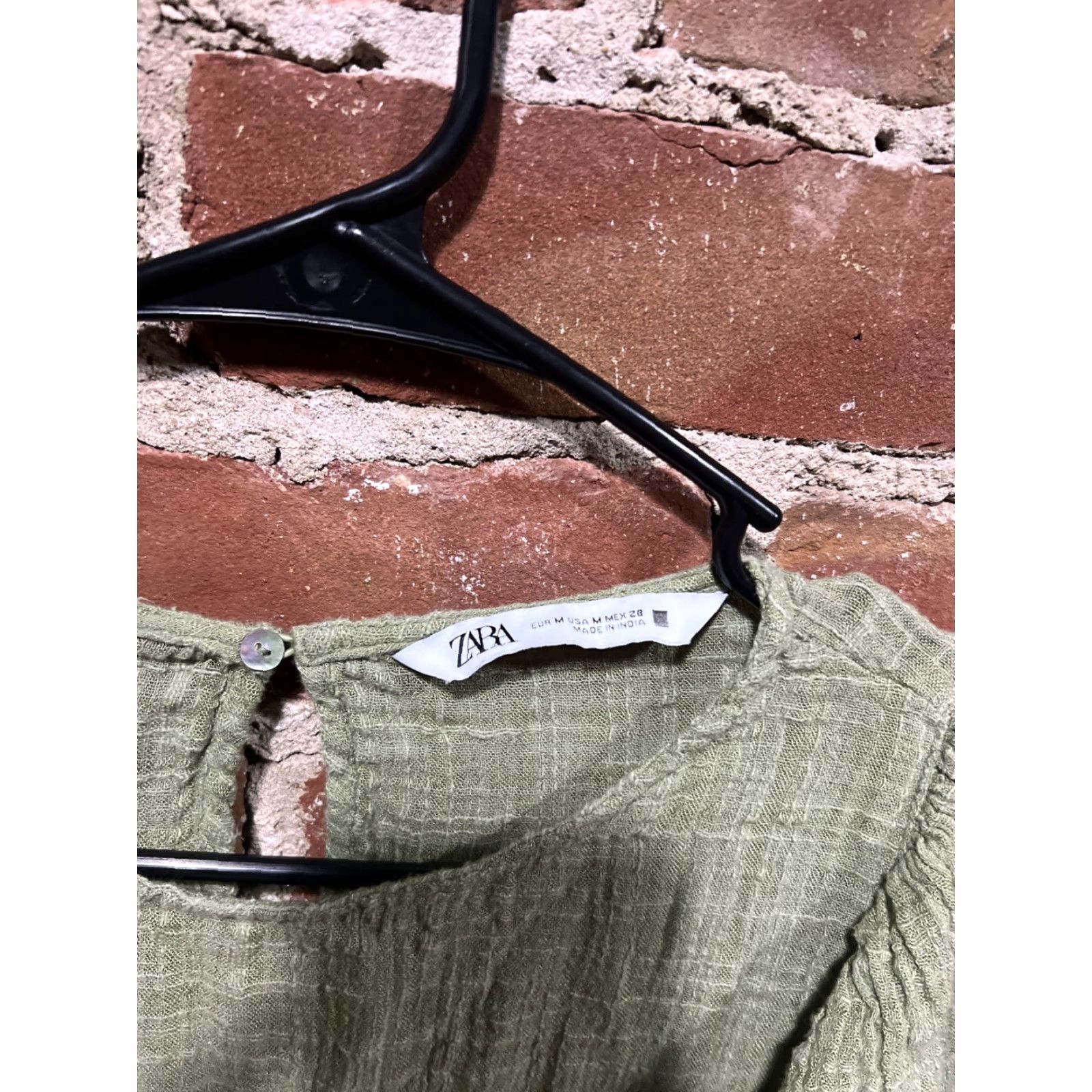 Zara Zara Dress Womens Green Medium Size M / US 6-8 / IT 42-44 - 2 Thumbnail