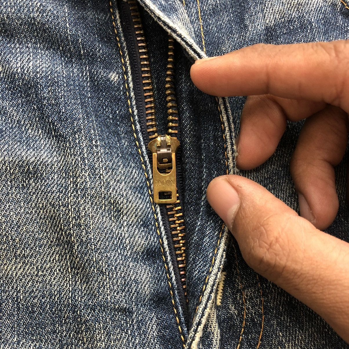 Levi's Vintage Clothing Vintage 70s Levis LVC Big E Distressed Selvedge Denim Size US 29 - 11 Thumbnail