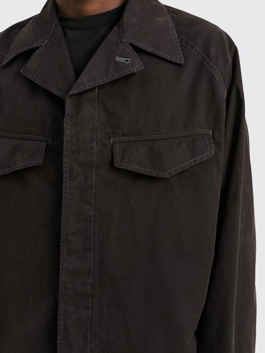 Lemaire Black Field Jacket - LEMAIRE Size US L / EU 52-54 / 3 - 6 Thumbnail
