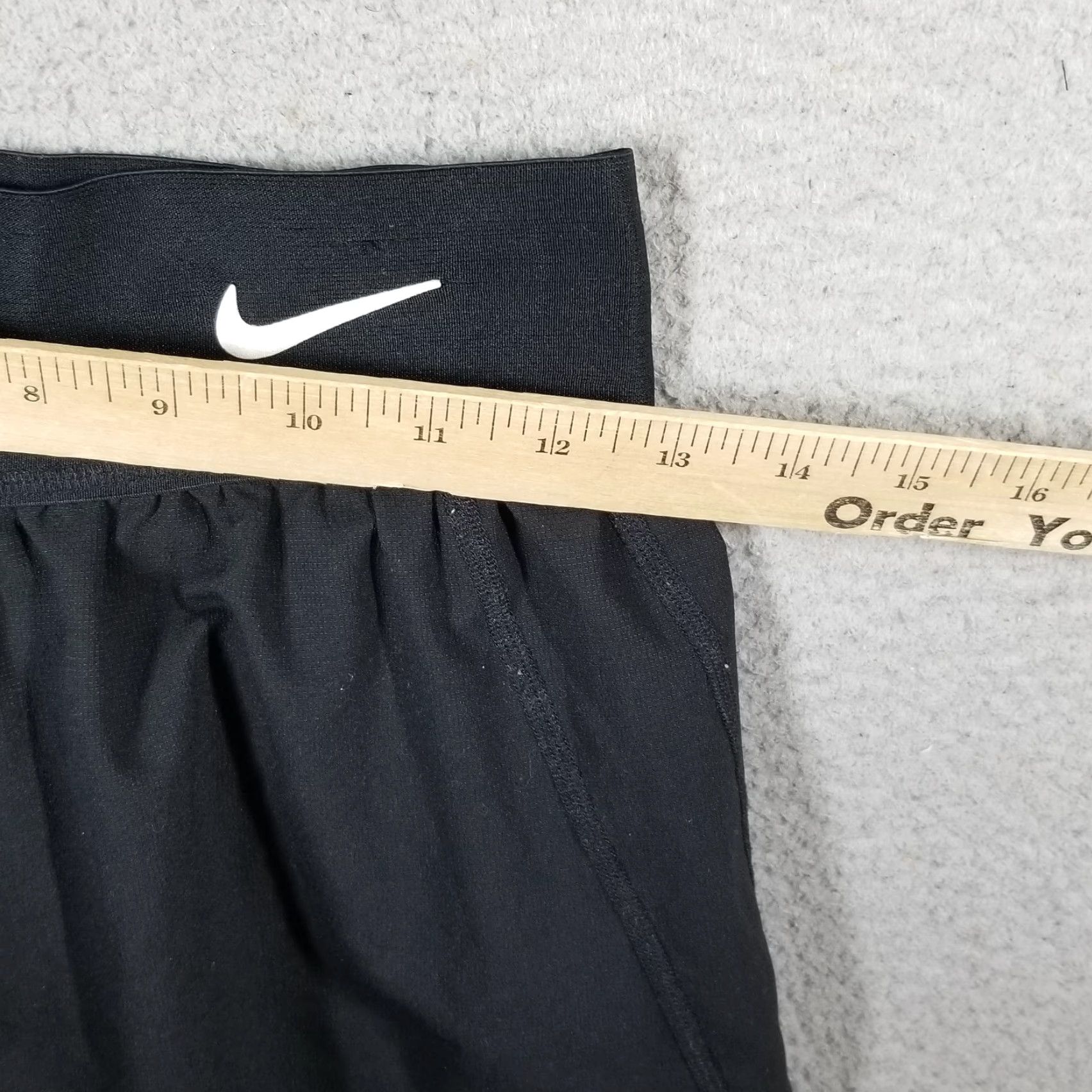 Nike NIKE Women's Tennis Shorts XS Black Dry Fit Sports Activewear Size 26" / US 2 / IT 38 - 6 Thumbnail