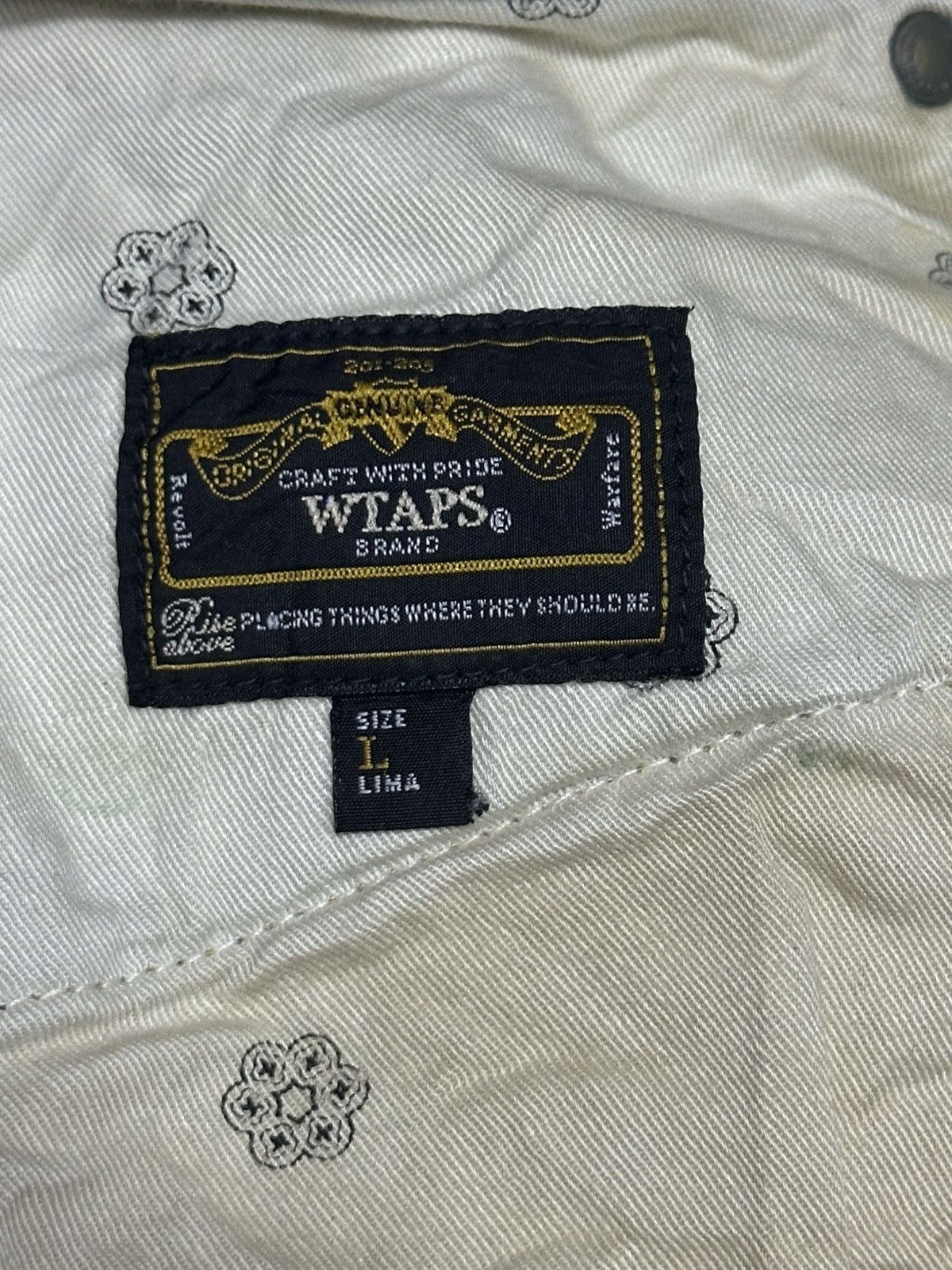 Wtaps Authentic Wtaps Vintage Skinny Loose With Mudwash and Faded Size US 35 - 13 Thumbnail