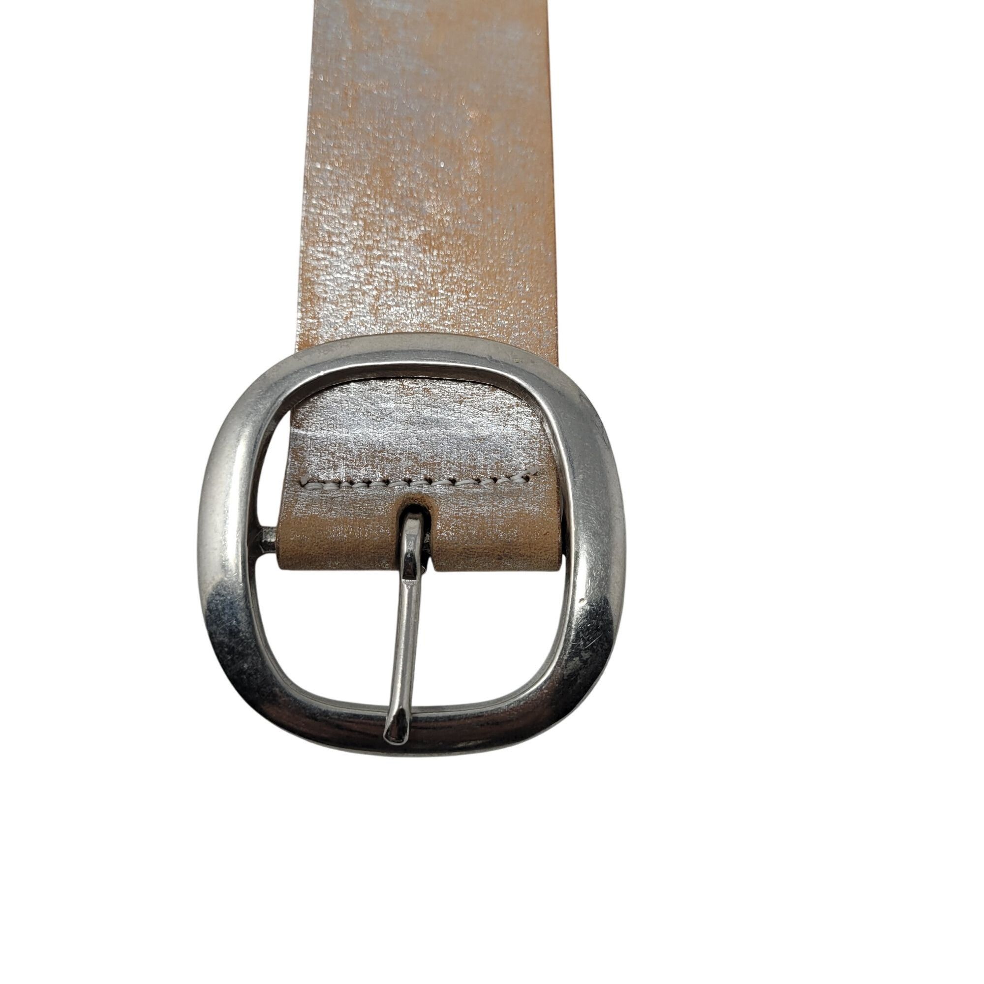 Aeropostale Aeropostale Western Studded Rhinestone Leather Belt Sz S Tan Size ONE SIZE - 4 Thumbnail