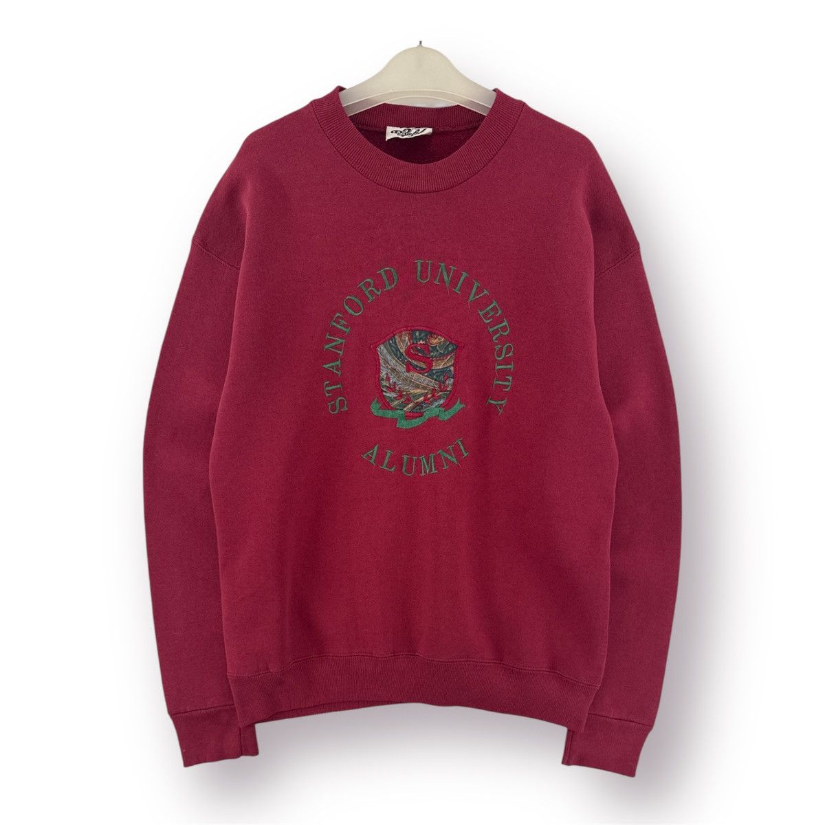 Vintage 🔥 90s Embroidery Collection Stanford's University Sweatshirt Size US S / EU 44-46 / 1 - 1 Thumbnail