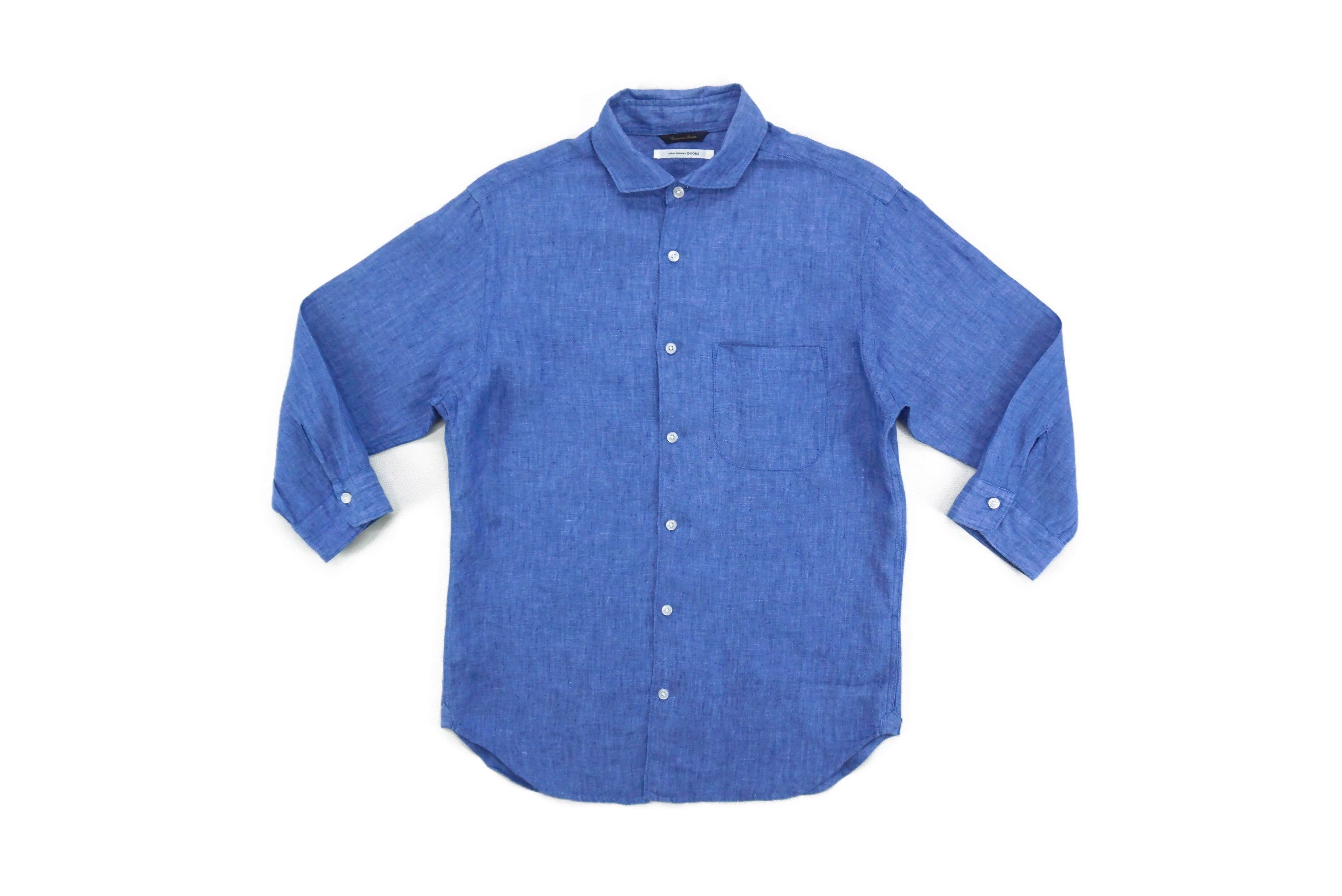 Urban Research Doors Japanese Linen Button Down Shirt