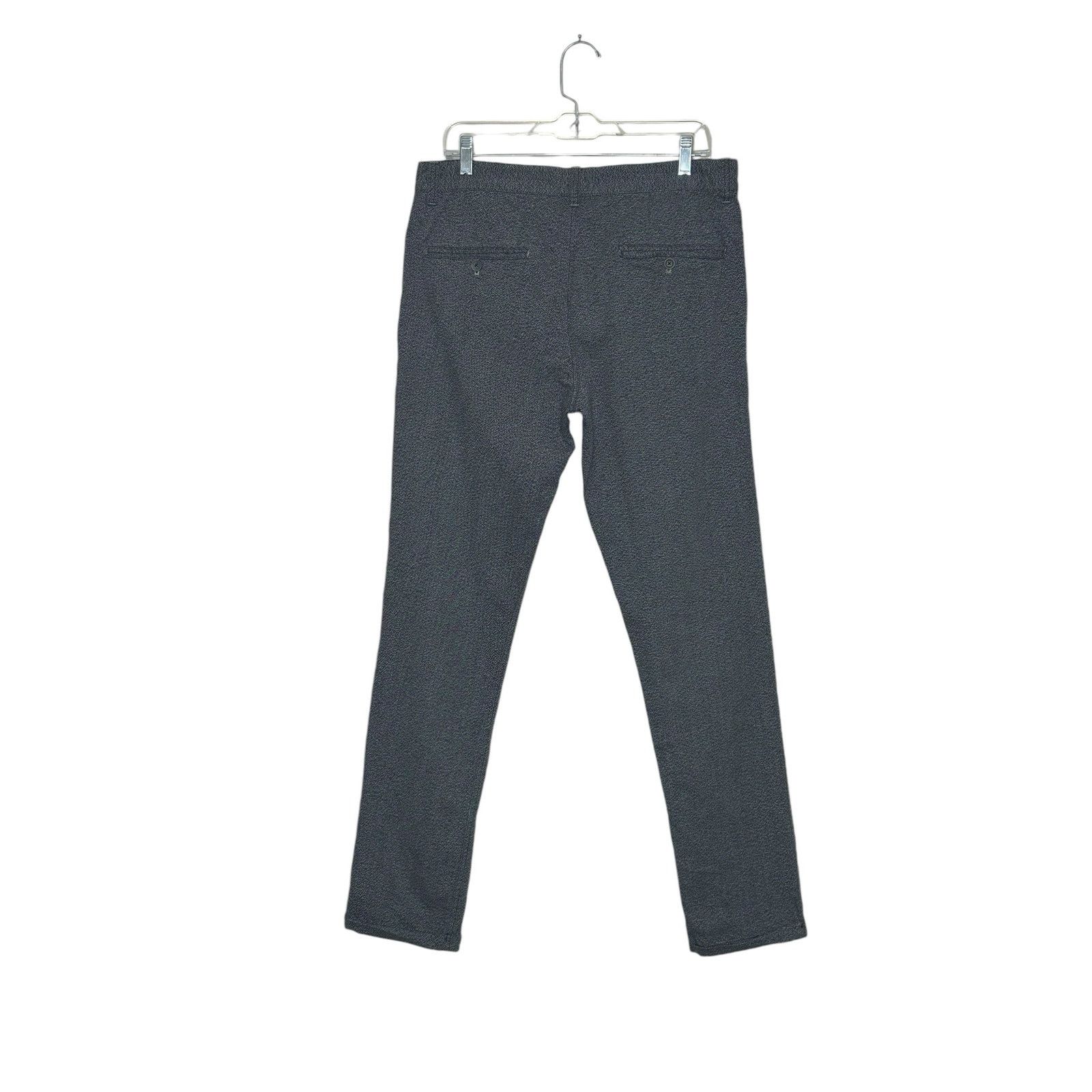 Asos Asos heathered blue to fit waist casual pants size 33 Size US 33 - 2 Thumbnail
