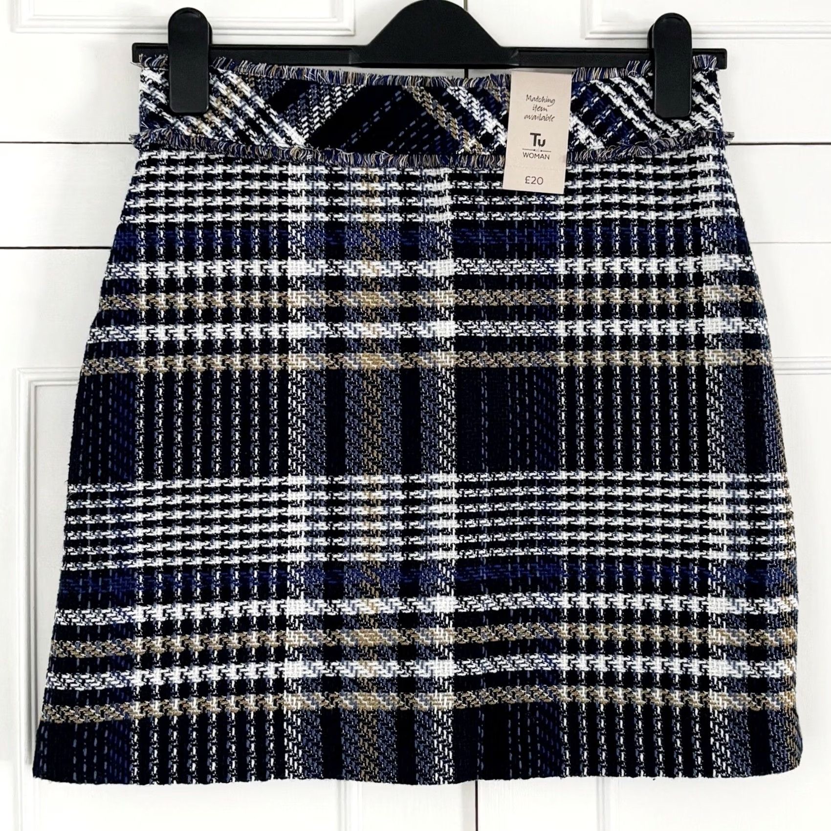 Vintage TU Harvest Skirt UK 10 Size Womens Multi Fringe Detail New With Tags BNWT Size 32" / US 10 / IT 46 - 2 Thumbnail