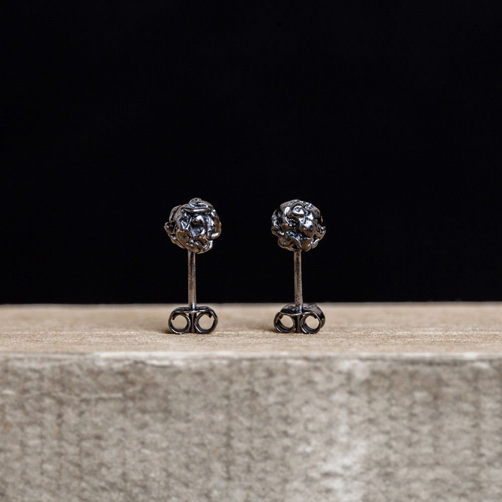 Jewelry Modern Earrings One Pairs Chrome Jewelry Size ONE SIZE - 2 Thumbnail