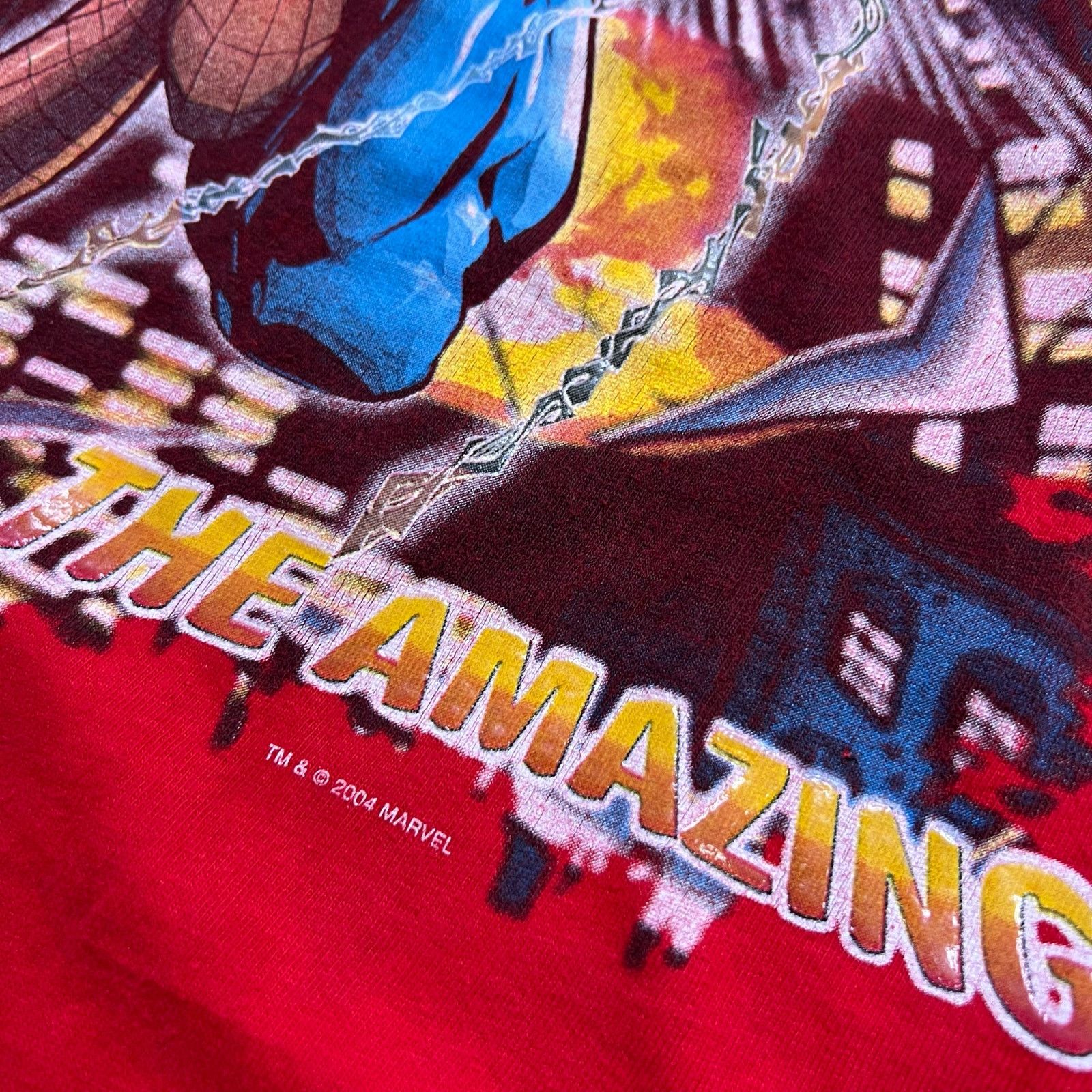 Marvel Comics Vintage Marvel Spider-Man The Amazing Graphic T-Shirt Red M Size US M / EU 48-50 / 2 - 8 Thumbnail