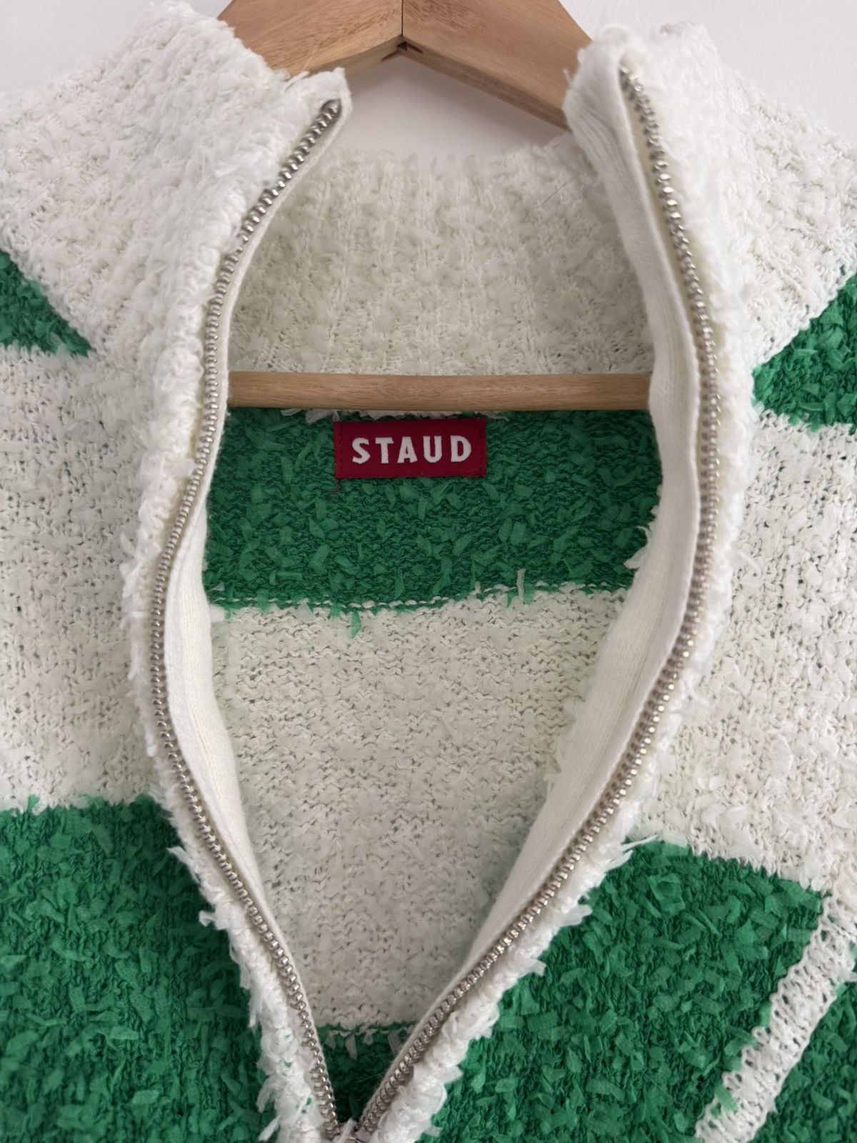 Other Staud Sherpa Half Zip Sweater Size US L / EU 52-54 / 3 - 2 Thumbnail