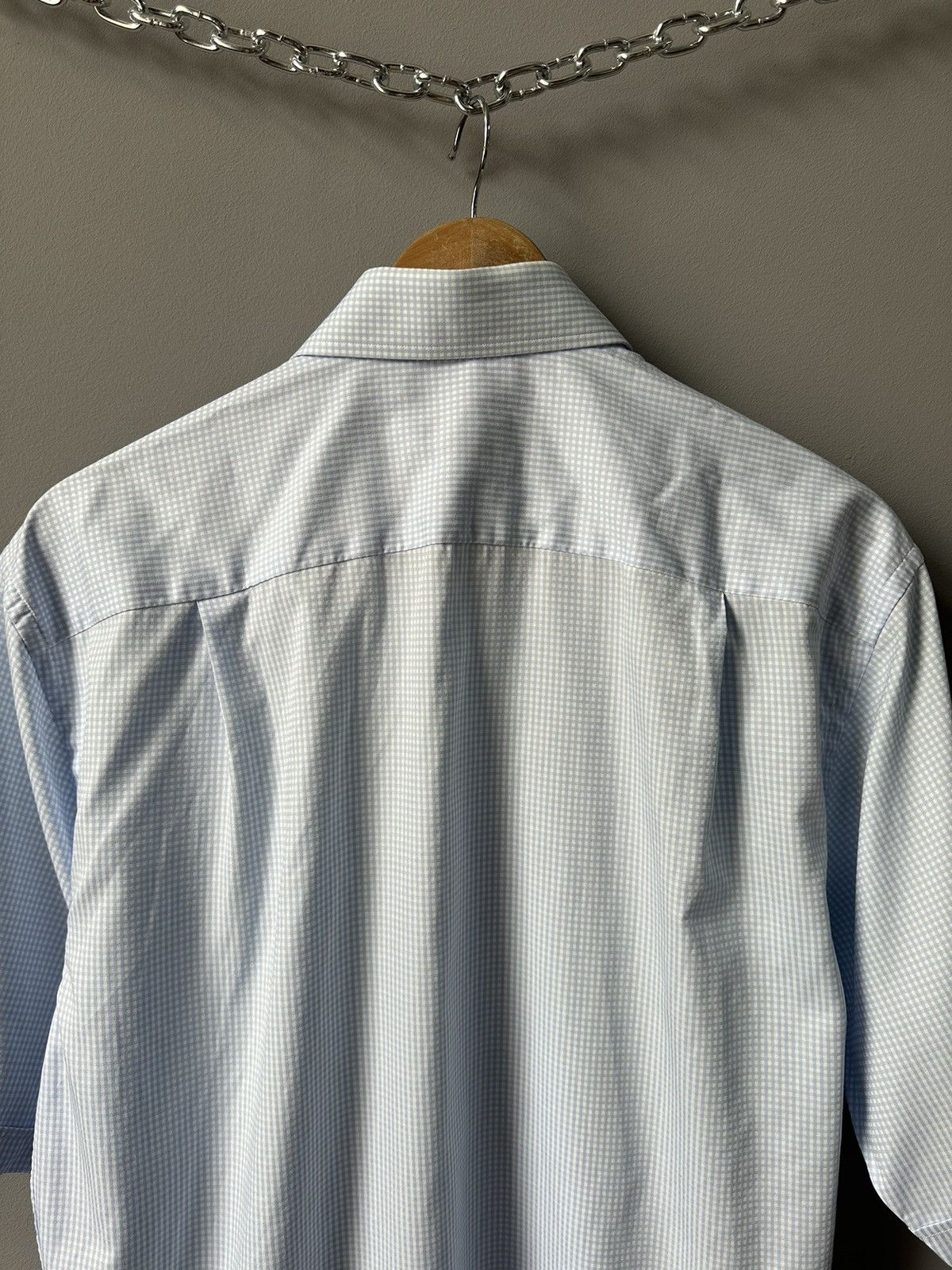 Eton Vintage Casual Shirt Eton Blue Luxury Size US M / EU 48-50 / 2 - 9 Thumbnail