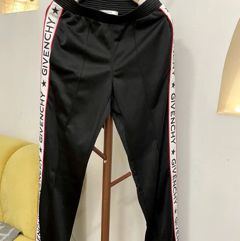 Givenchy Givenchy Black Polyester Casual Pants 0089 Size US 26 / EU 42 - 1 Thumbnail