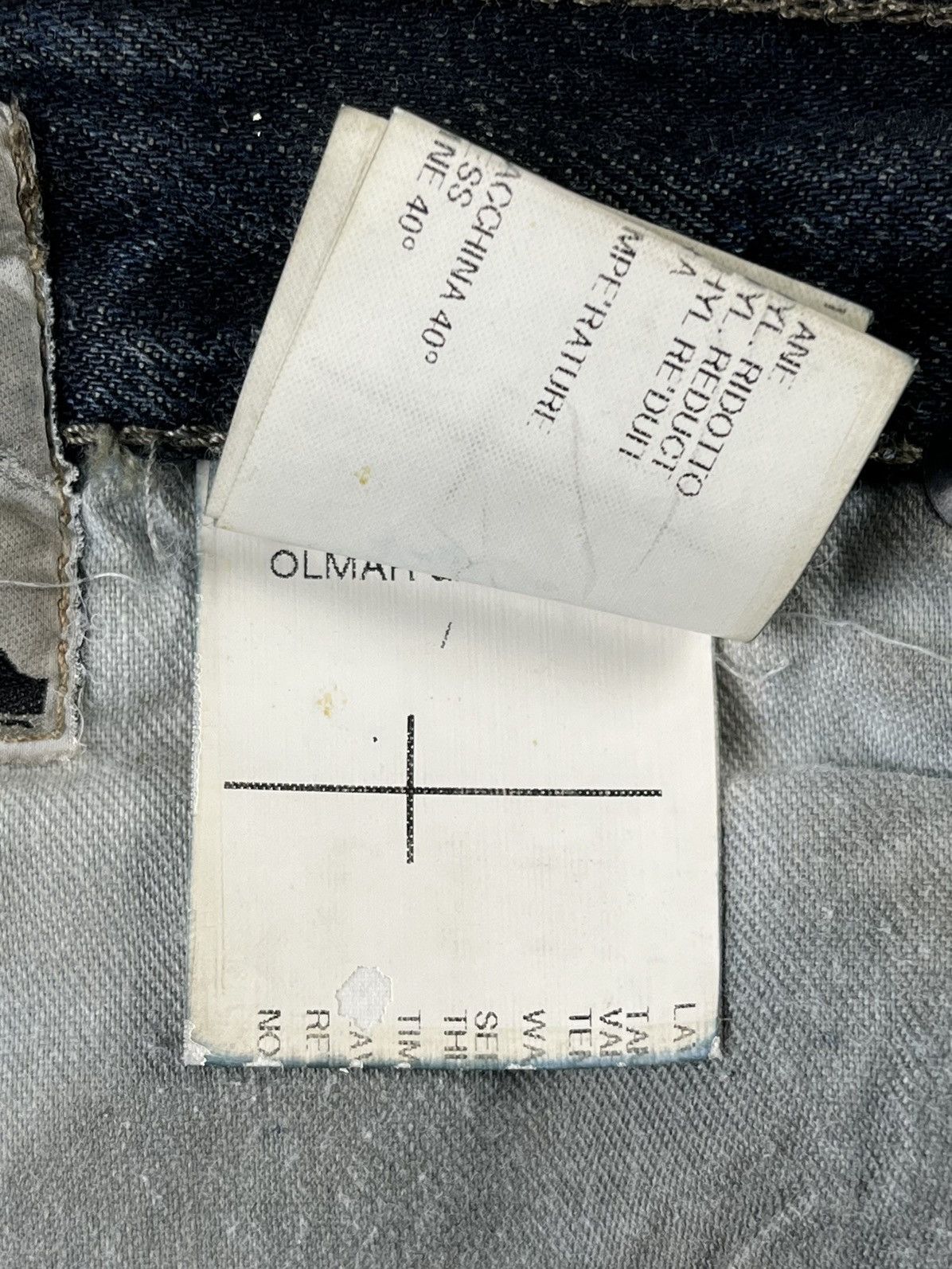 Rick Owens FW08 Rick Owens Banana Cut Spiral Denim Jeans Dust Acid Size US 30 / EU 46 - 23 Thumbnail