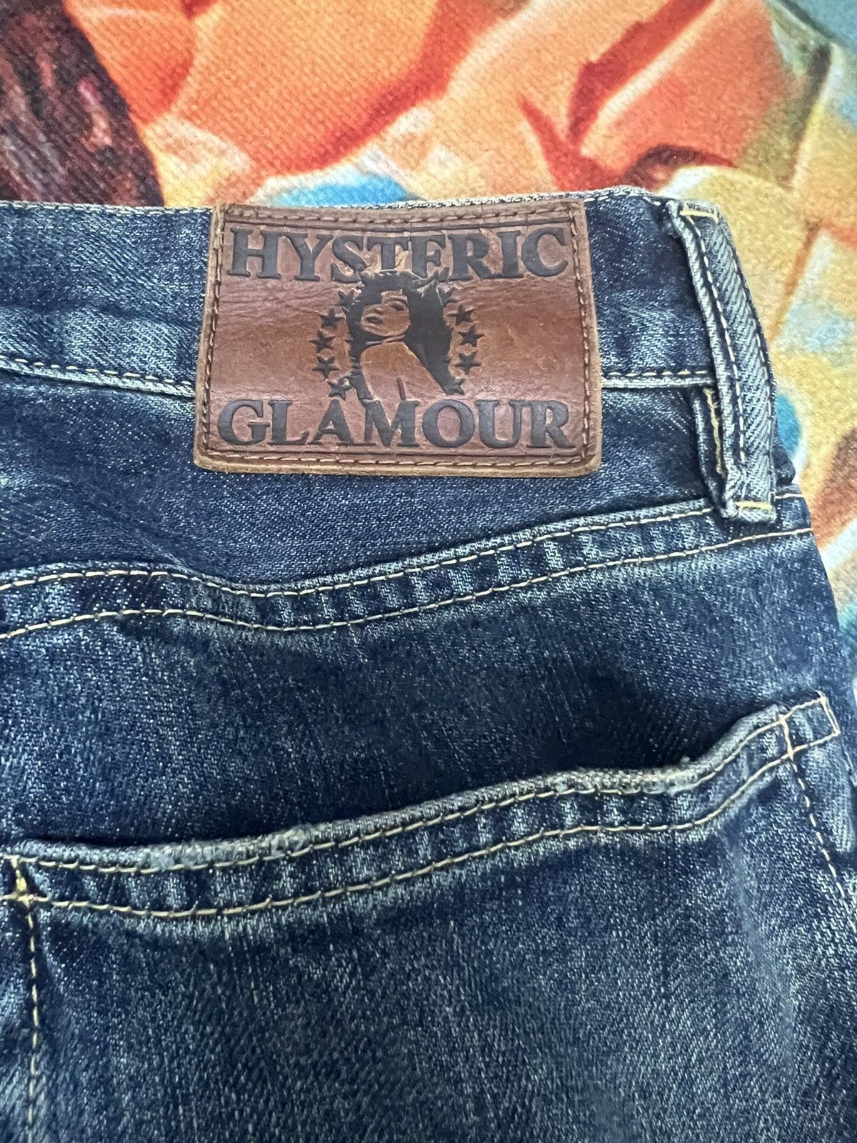 Japanese Brand Hysteric Glamour - Selvedge Jeans Size US 30 / EU 46 - 14 Thumbnail