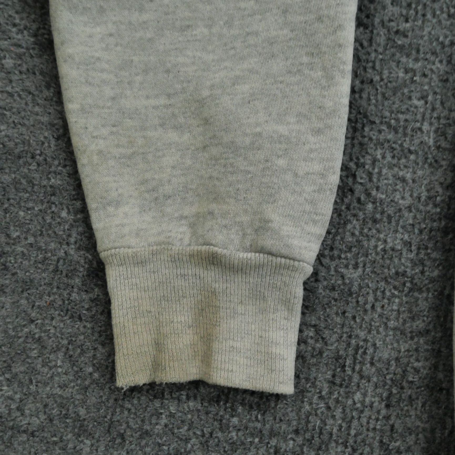 Hanes VINTAGE Hanes Hoodie Adult Mens XL Gray 90s Full Zip Size US XL / EU 56 / 4 - 2 Thumbnail