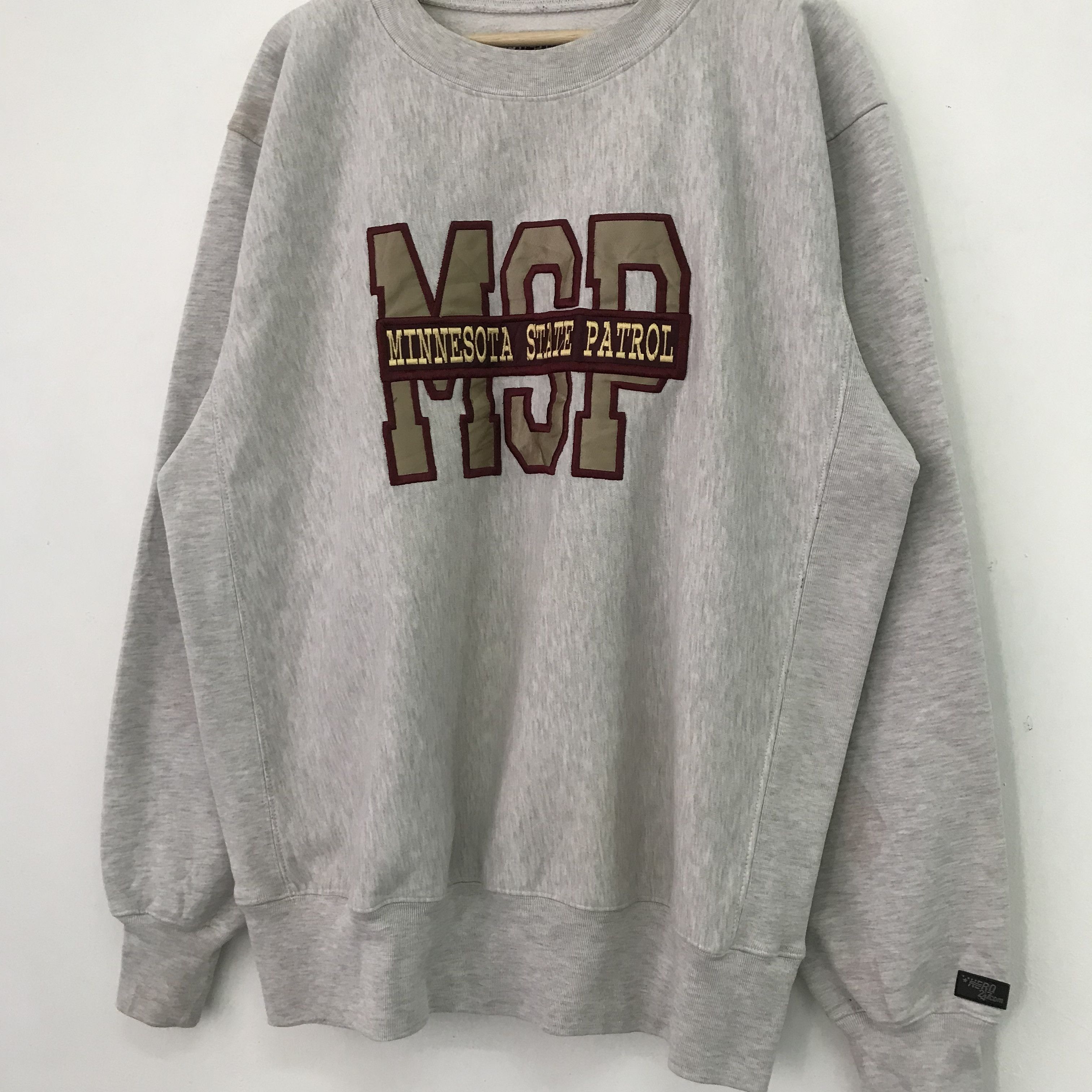 Vintage Vintage 90's Minnesota State Patrol Gray - 398 Size US XXL / EU 58 / 5 - 3 Thumbnail