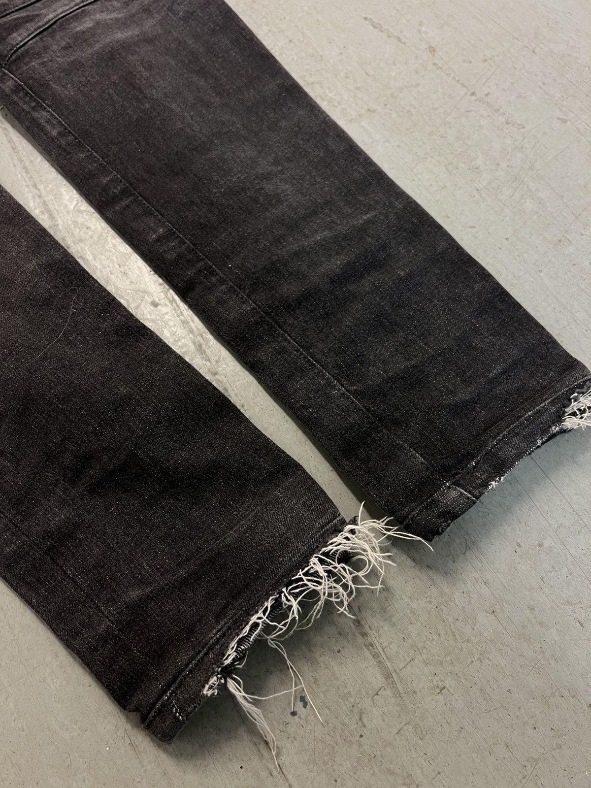 Balmain Distressed Balmain Biker Denim Size US 29 - 10 Thumbnail
