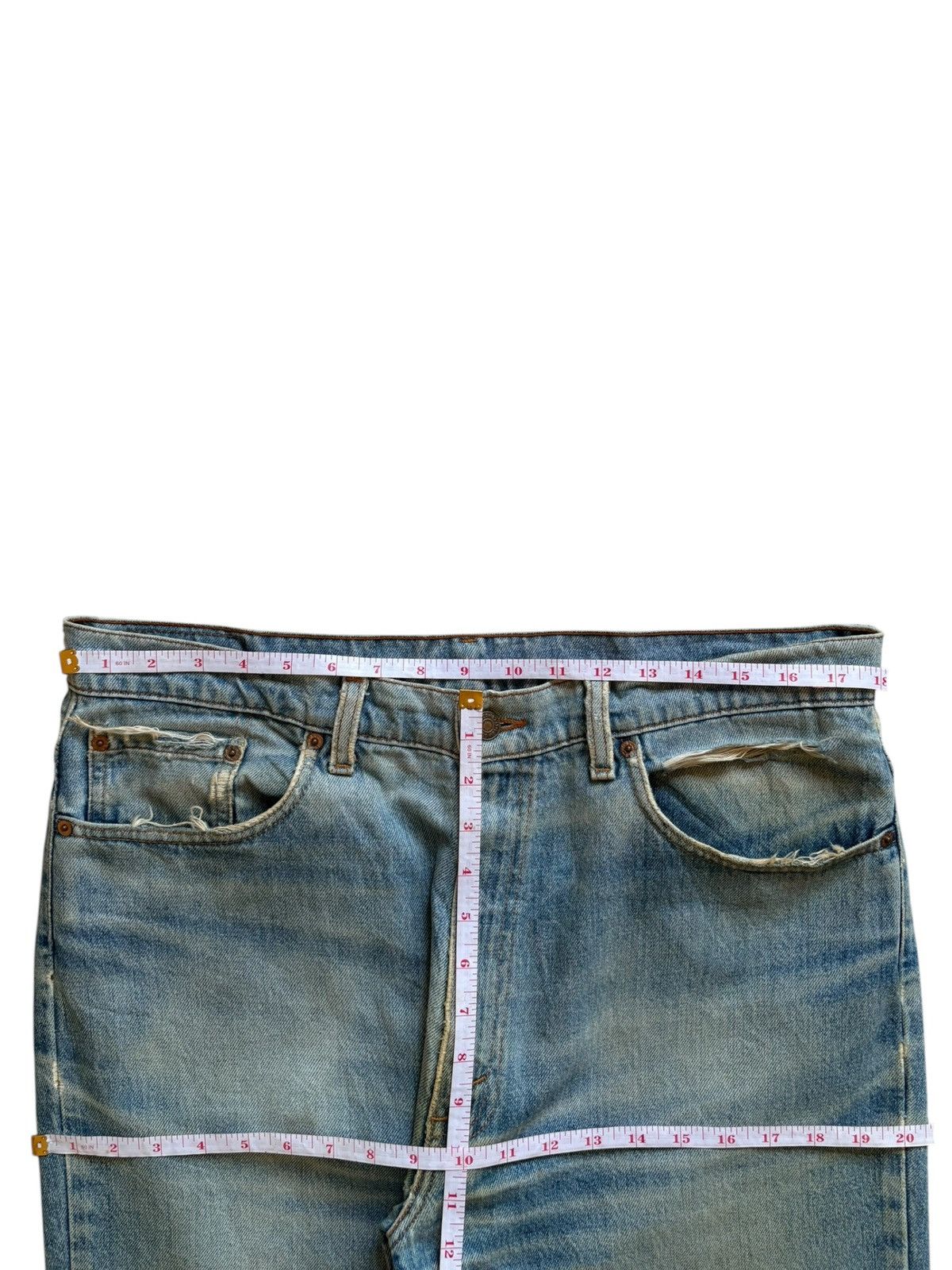 Levi's Vintage 90s Levis Mud Wash Distressed Baggy Jeans Size US 36 / EU 52 - 12 Thumbnail