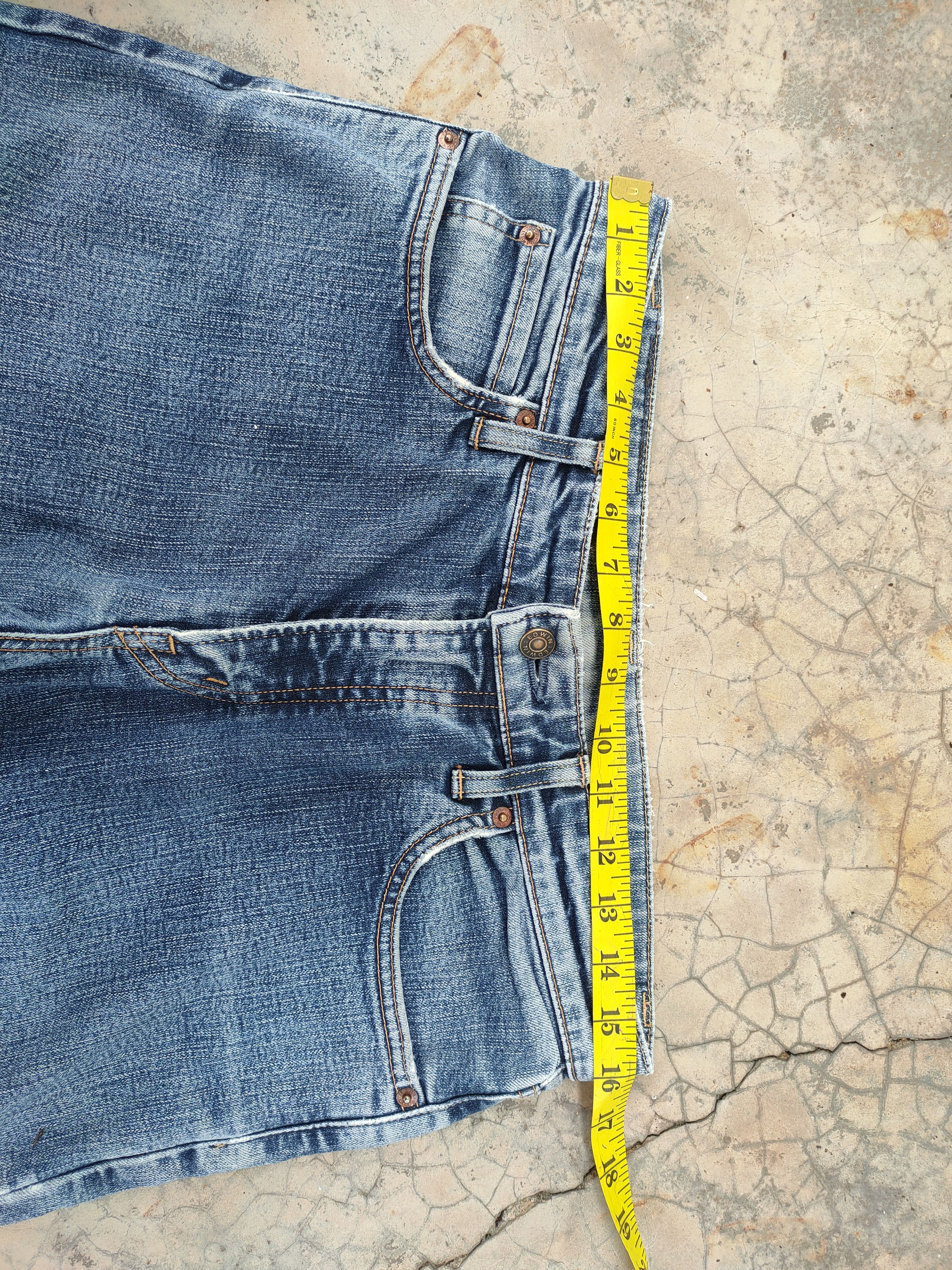 Edwin × Jean × Vintage VINTAGE EDWIN FADED JEANS DENIM PANTS Size US 32 / EU 48 - 6 Thumbnail