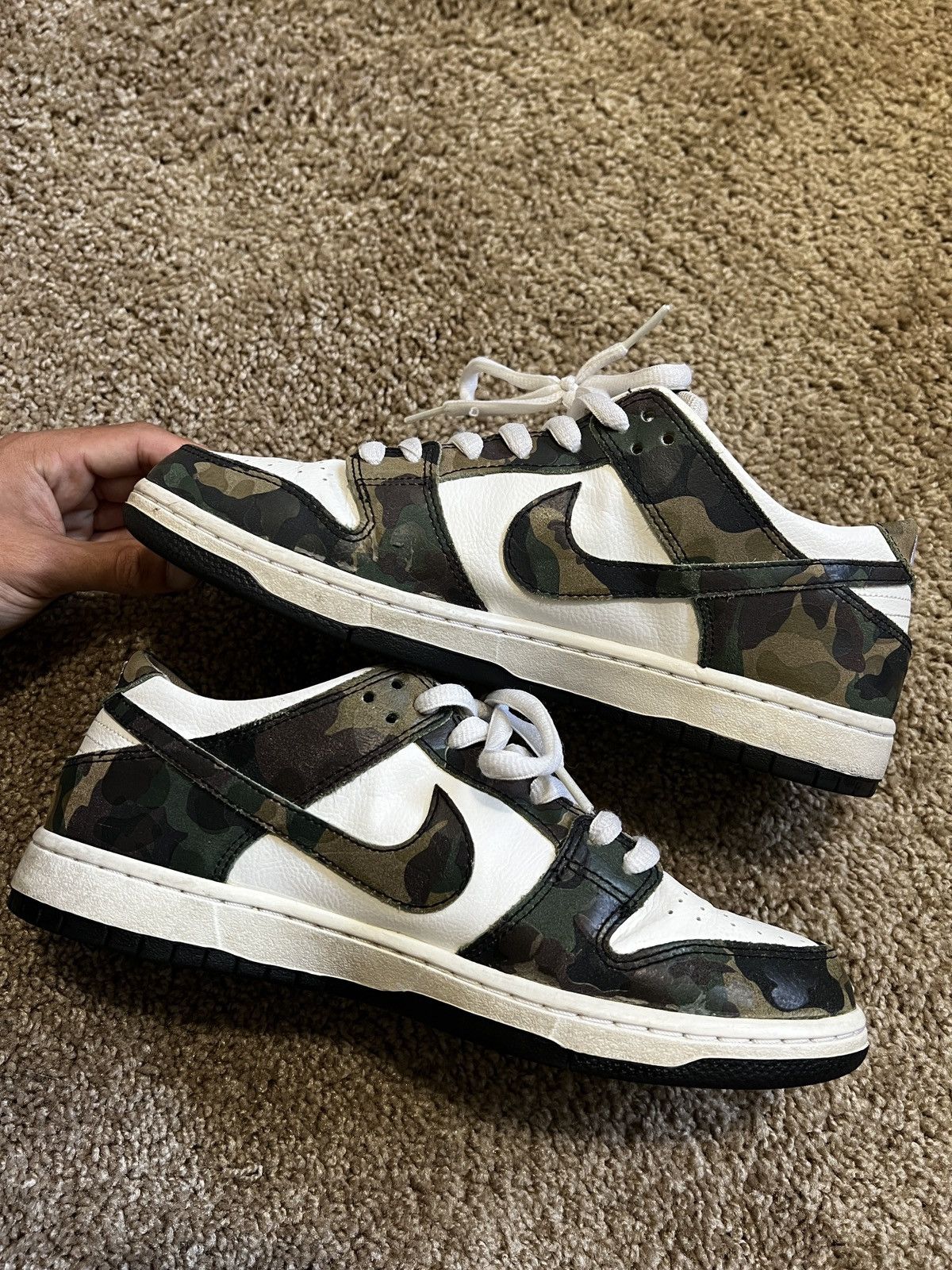 Nike SB Nike Dunk SB Legion Camo Size US 9.5 / EU 42-43 - 4 Thumbnail