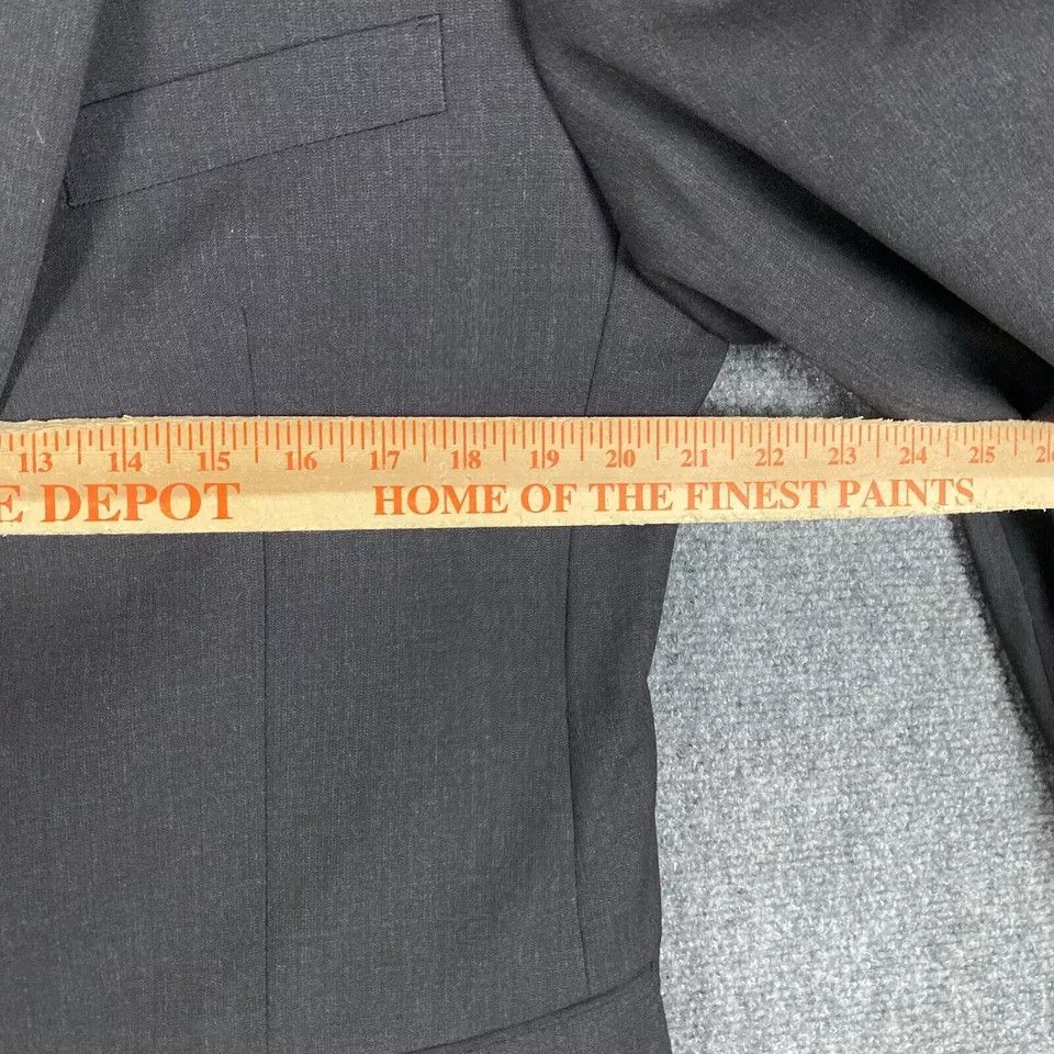 Wilke-Rodriguez Wilke Rodriguez Blazer Suit Men's 41 Long 35 Waist Wool Size 40L - 3 Thumbnail