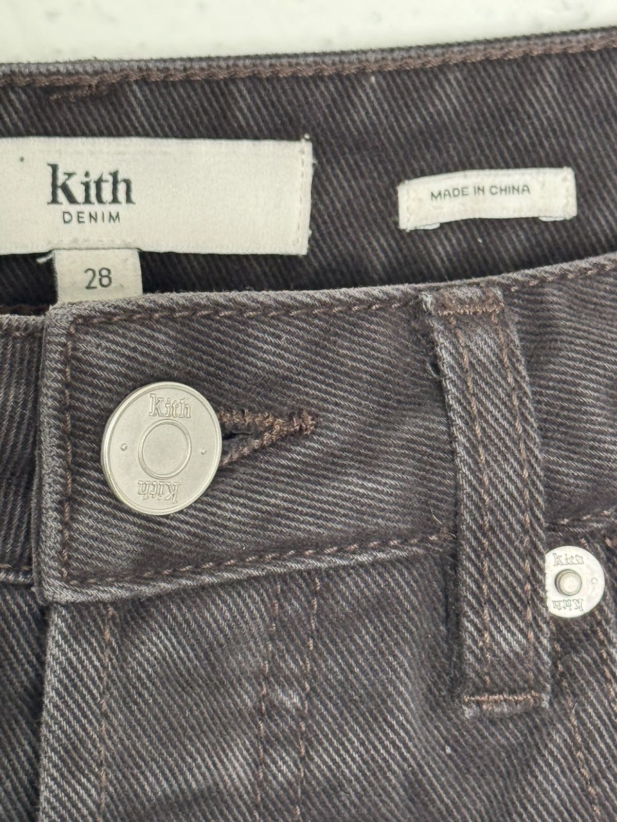 Kith Size 28 Brown Kith denim jean Size US 28 / EU 44 - 2 Thumbnail
