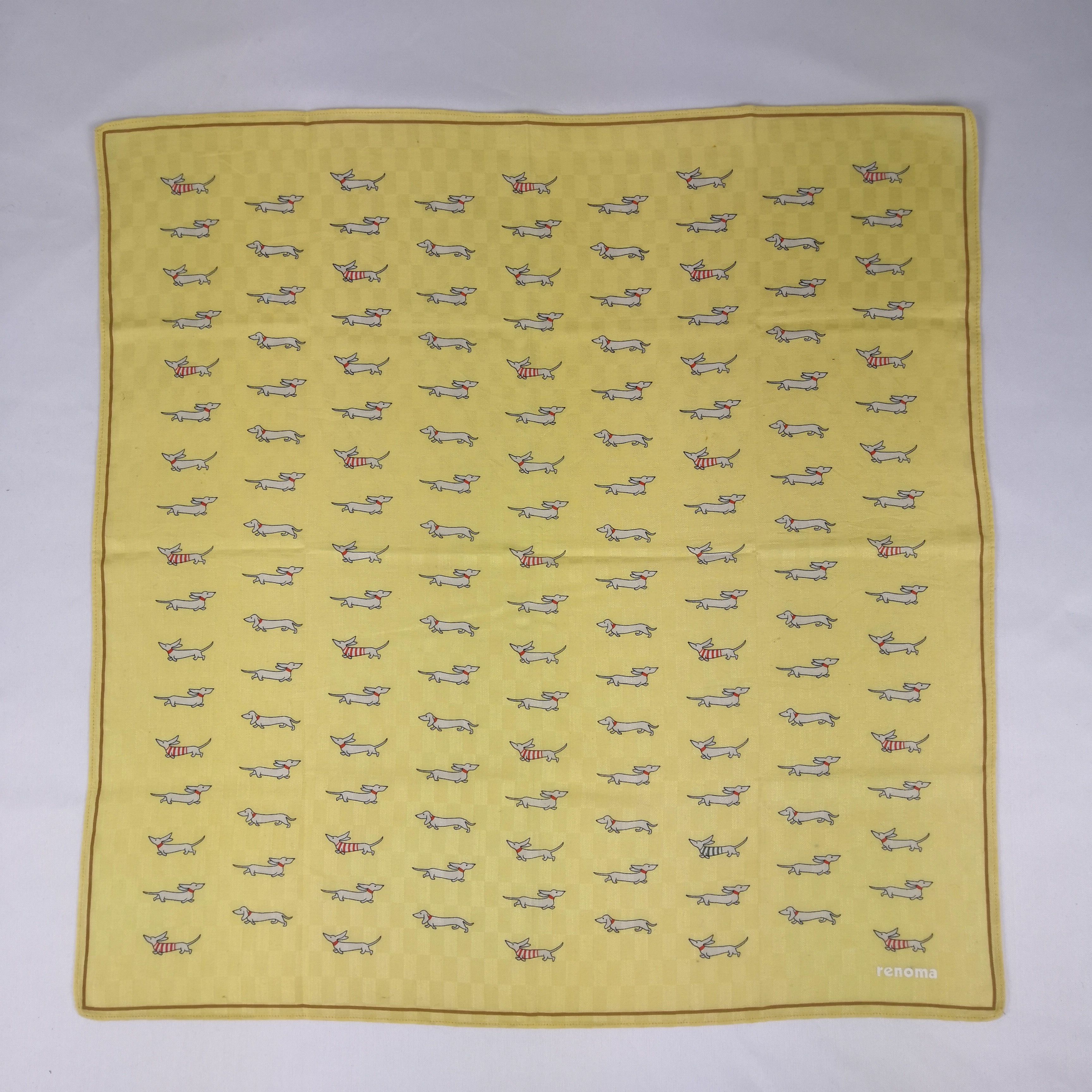 Renoma Vintage Renoma Handkerchief Neckerchief Bandana Size ONE SIZE - 2 Thumbnail