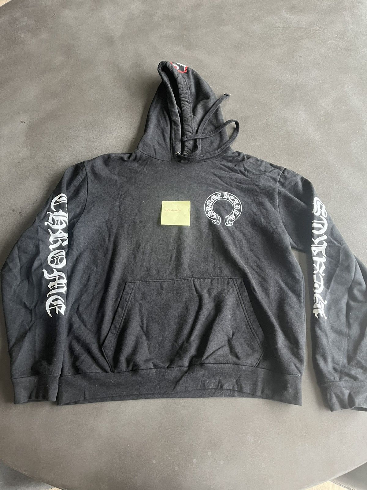 image of Chrome Hearts Matty Boy Hoodie in Black, Men's (Size Medium)