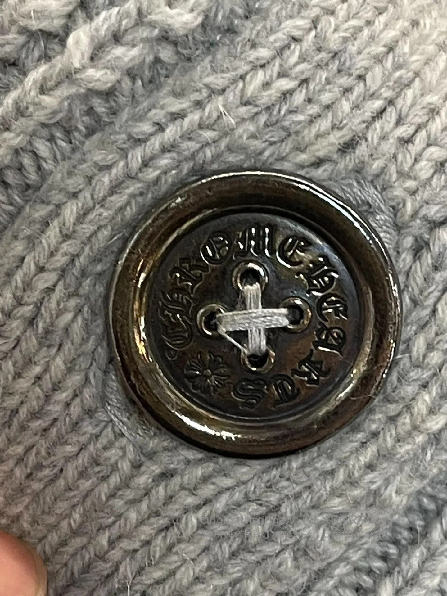 Chrome Hearts Chrome Hearts Cross Patch Waffle Cardigan. Size US M / EU 48-50 / 2 - 3 Thumbnail
