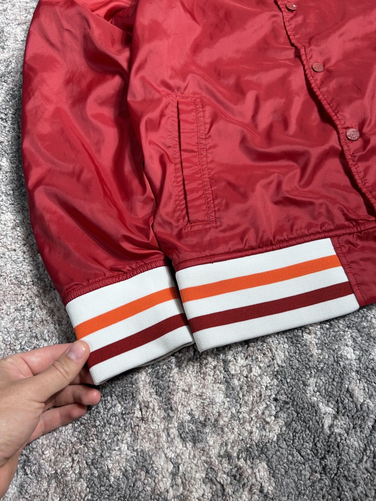 The North Face × Vintage The North Face Varsity Bomber Jacket / S Size US S / EU 44-46 / 1 - 4 Thumbnail