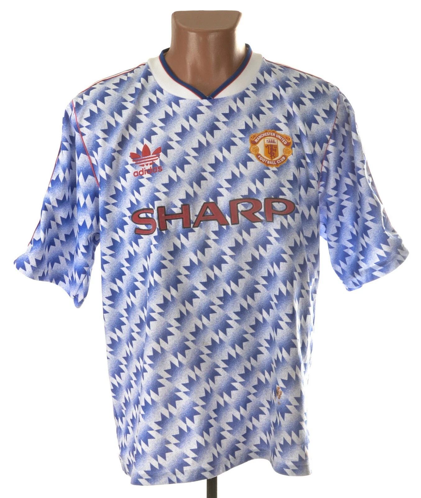 Adidas MANCHESTER UNITED 1990/1992 FOOTBALL SHIRT ADIDAS SIZE M Size US M / EU 48-50 / 2 - 1 Thumbnail