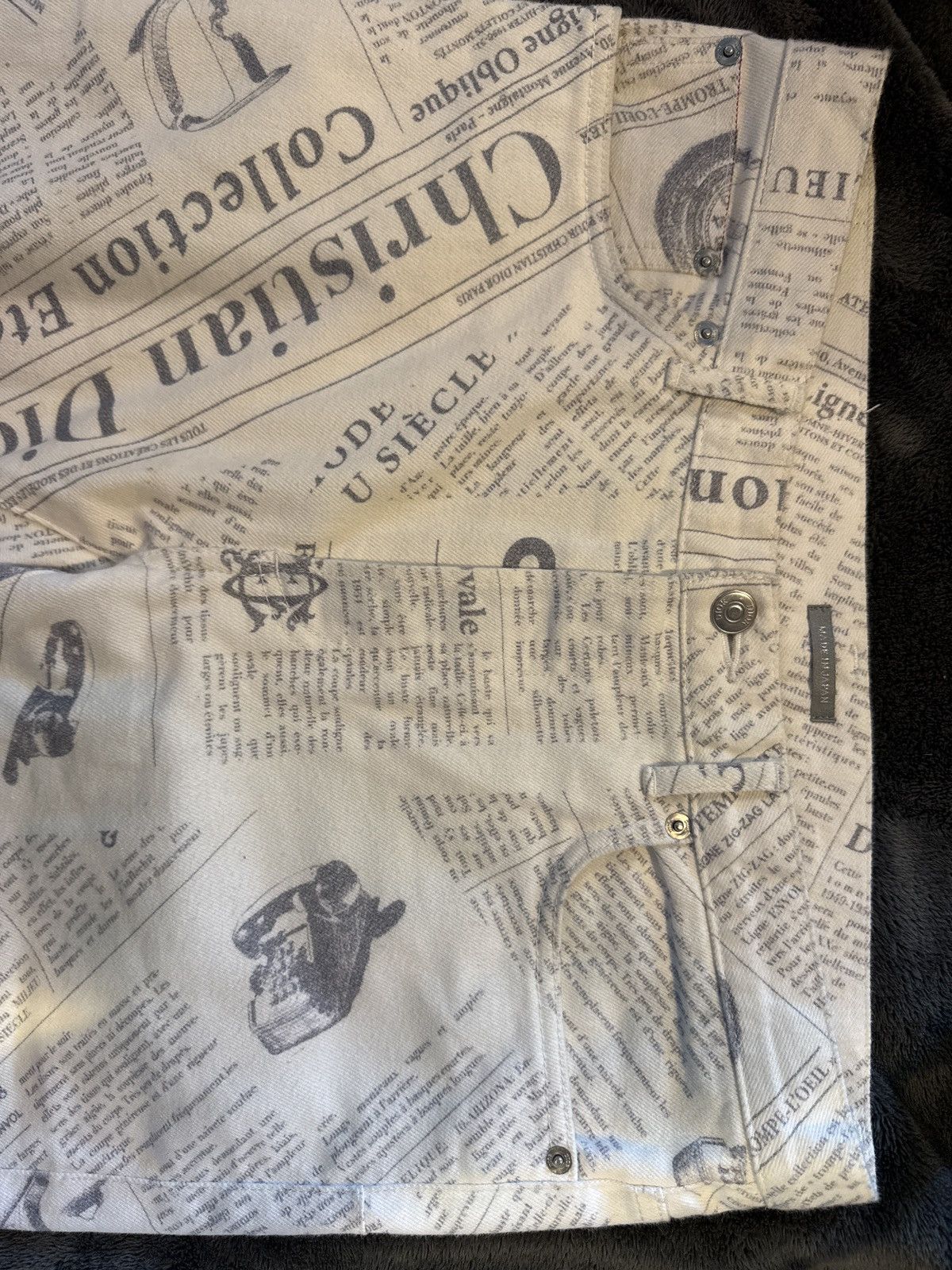 Dior Dior newspaper jeans Size US 30 / EU 46 - 7 Thumbnail