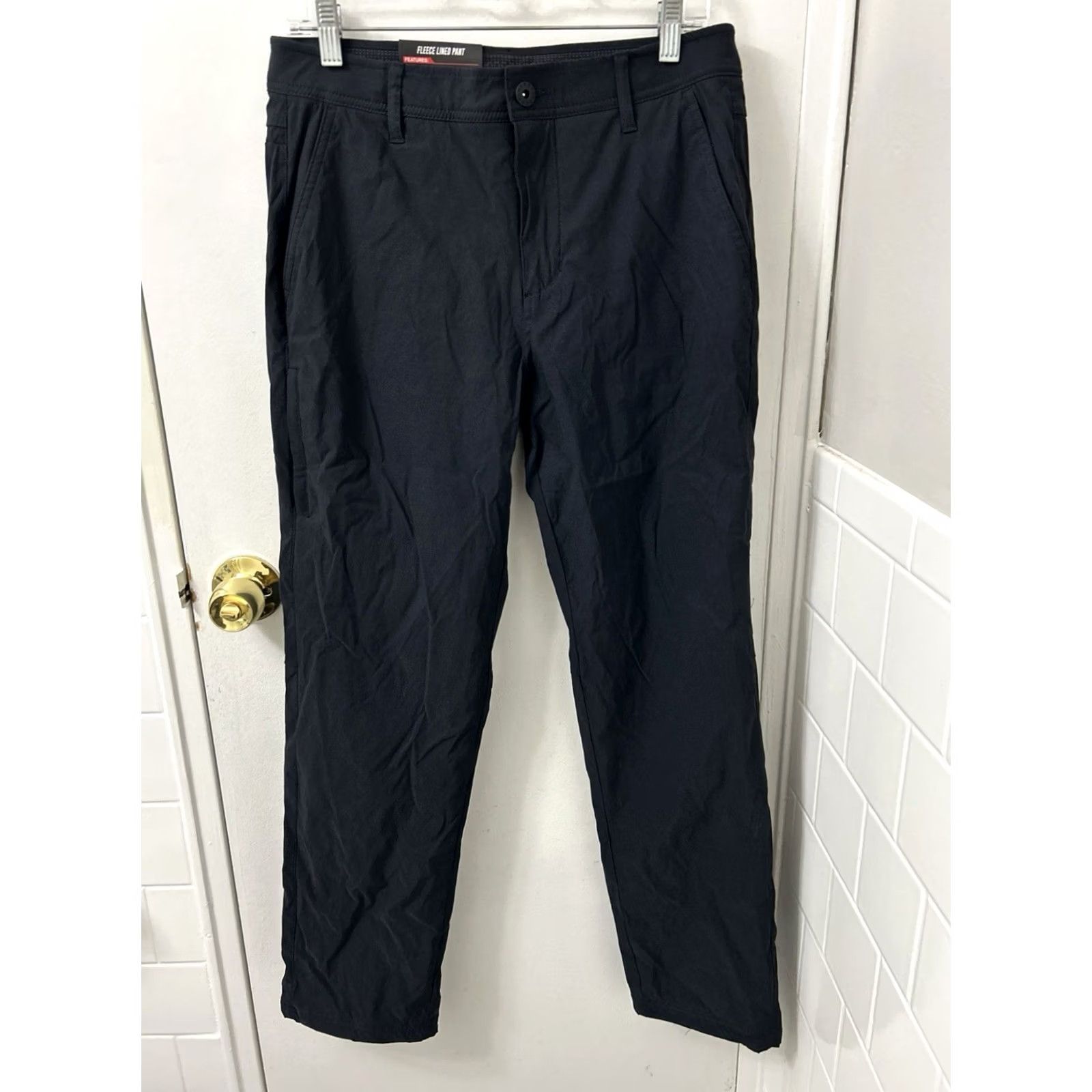 Vintage Gerry Fleece Lined Pants Mens 30x32 Black Water Resistant Stretch Pockets NWT Size US 30 / EU 46 - 7 Thumbnail