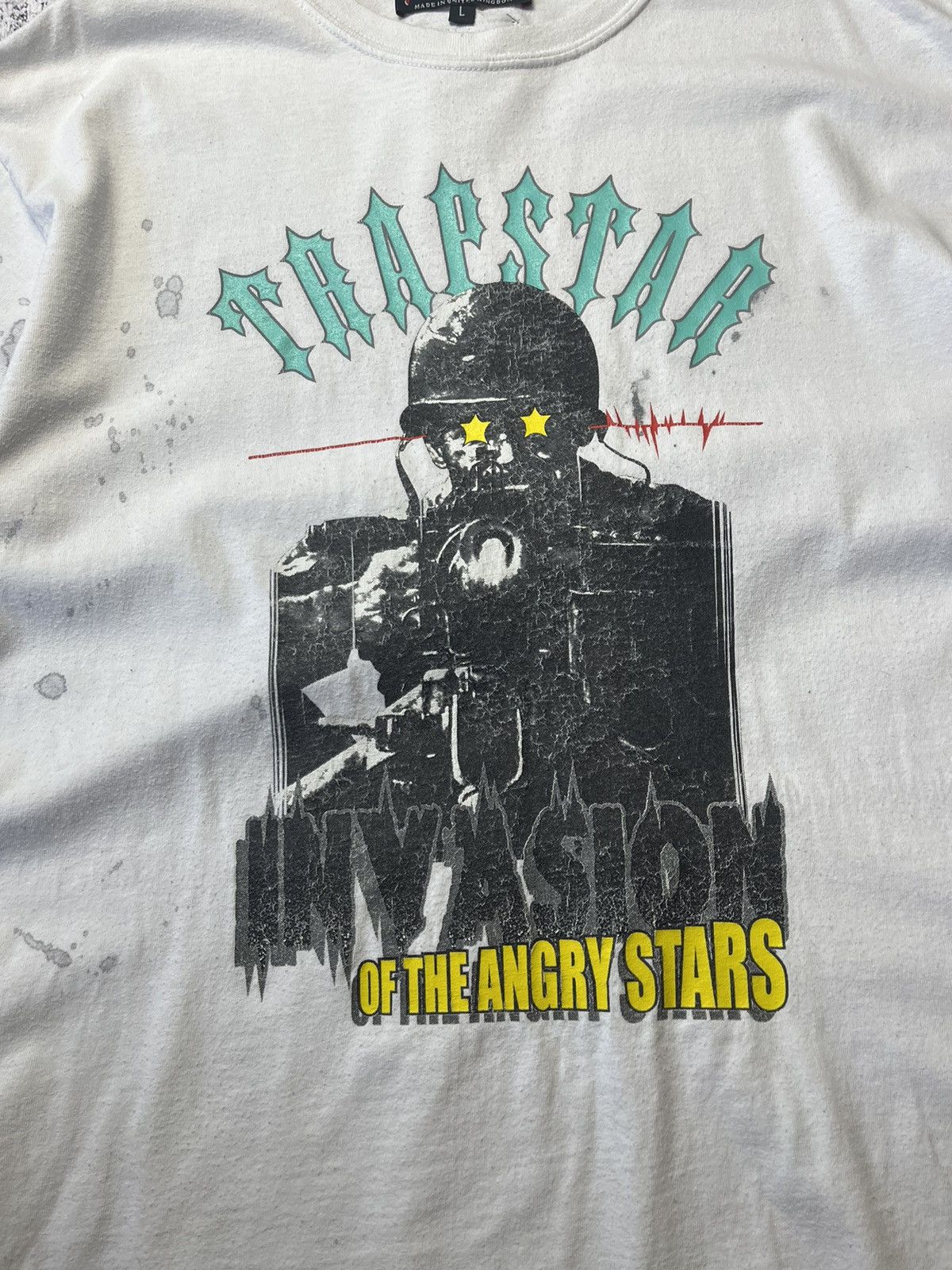 Trapstar London Men's Trapstar London Drill Big Logo Y2K Designer Tee Size US L / EU 52-54 / 3 - 16 Thumbnail