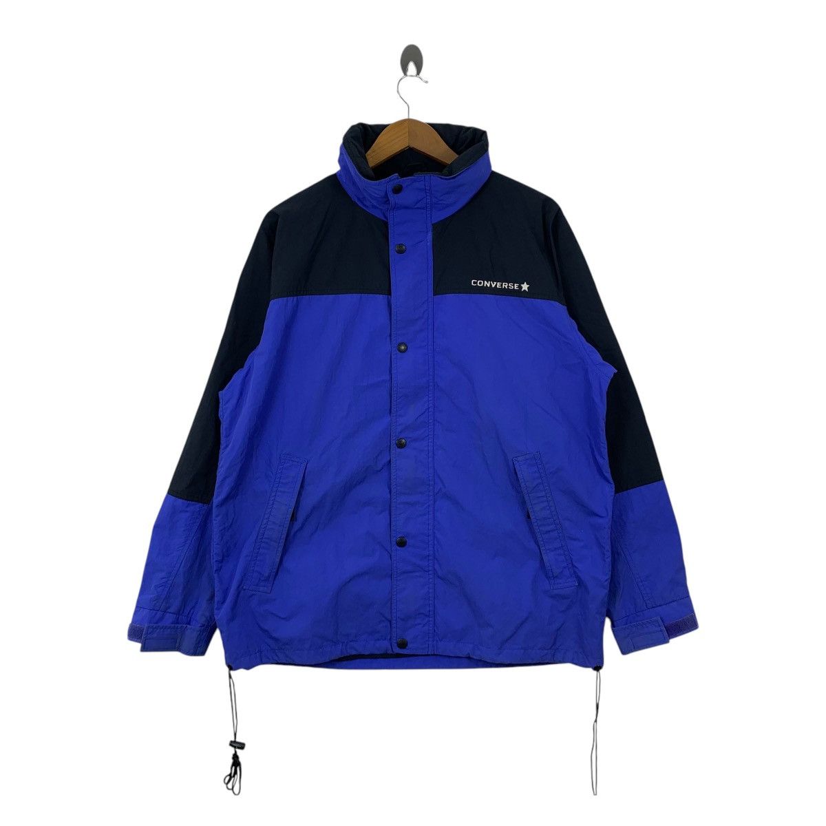 Converse CONVERSE All Star Streetwear Casual Small Logo Zipper Jacket Size US L / EU 52-54 / 3 - 1 Thumbnail