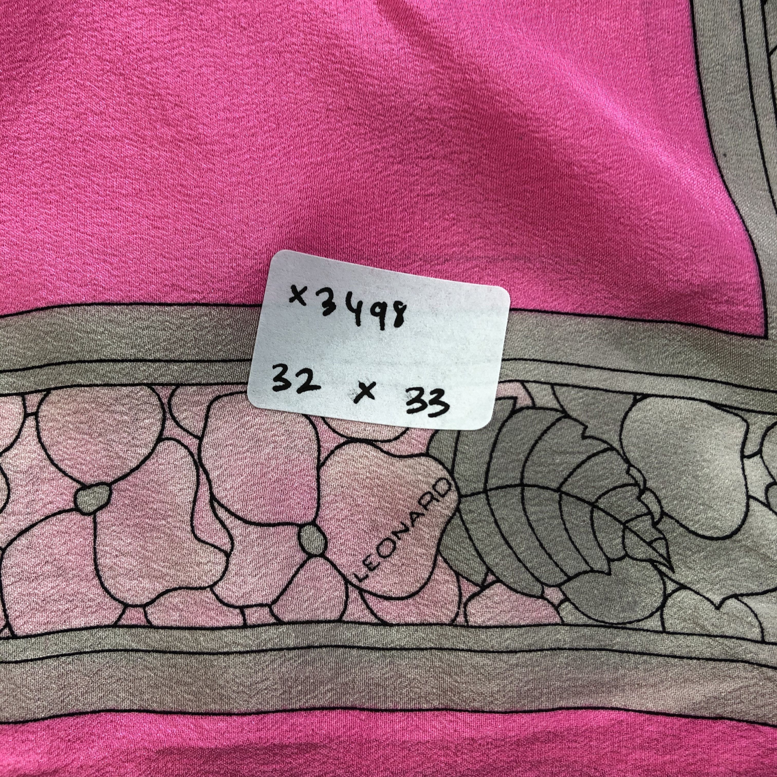Leonard Paris × Vintage Vintage Leonard Silk Scarf Size ONE SIZE - 7 Thumbnail