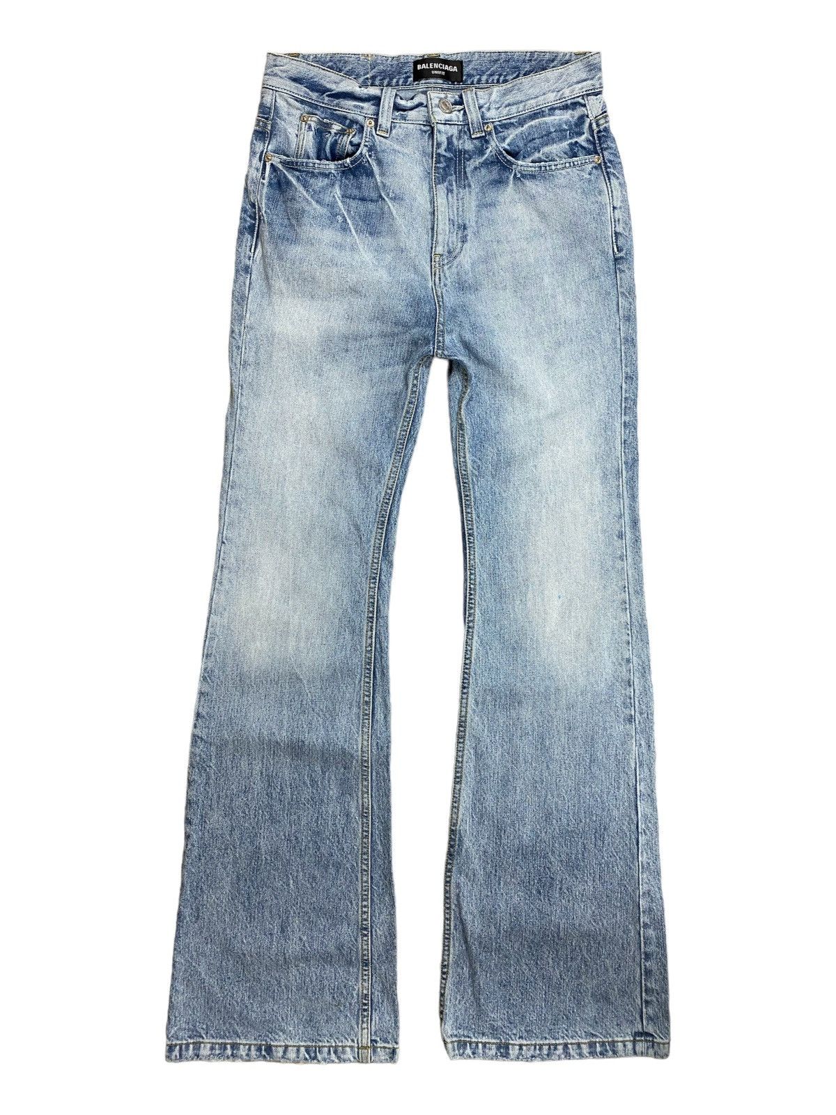 Balenciaga Balenciaga Flared Denim Jeans 