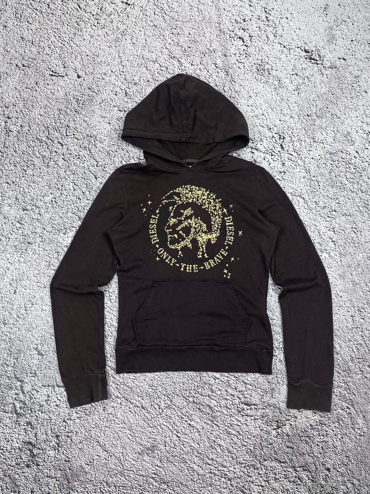 Diesel Diesel Only The Brave Mohawk Star Logo Hoodie Black Size M Size M / US 6-8 / IT 42-44 - 1 Thumbnail