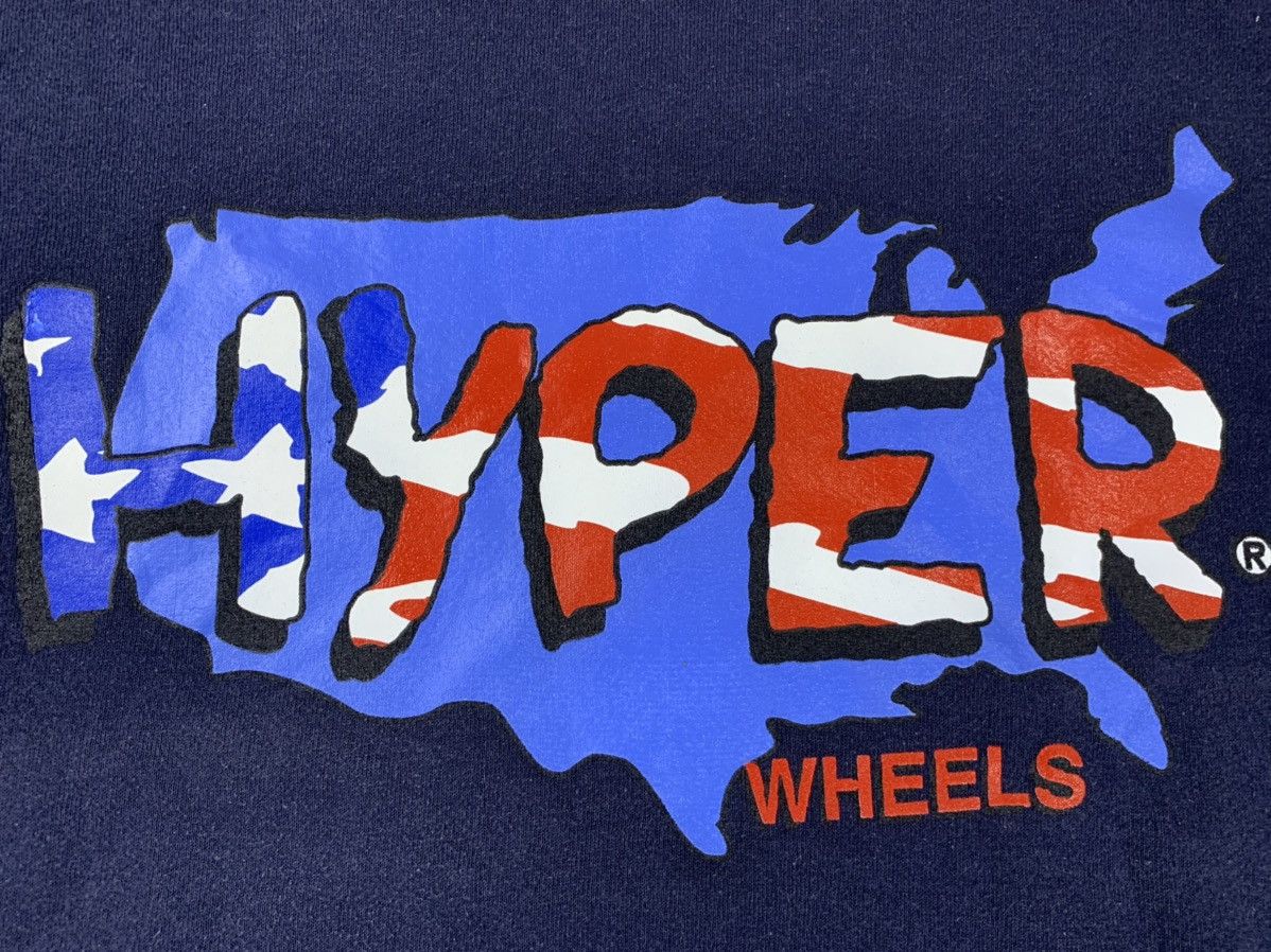 Lee × Vintage Mens vintage sweatshirt Lee Hyper Wheels Size XL Size US XL / EU 56 / 4 - 11 Thumbnail