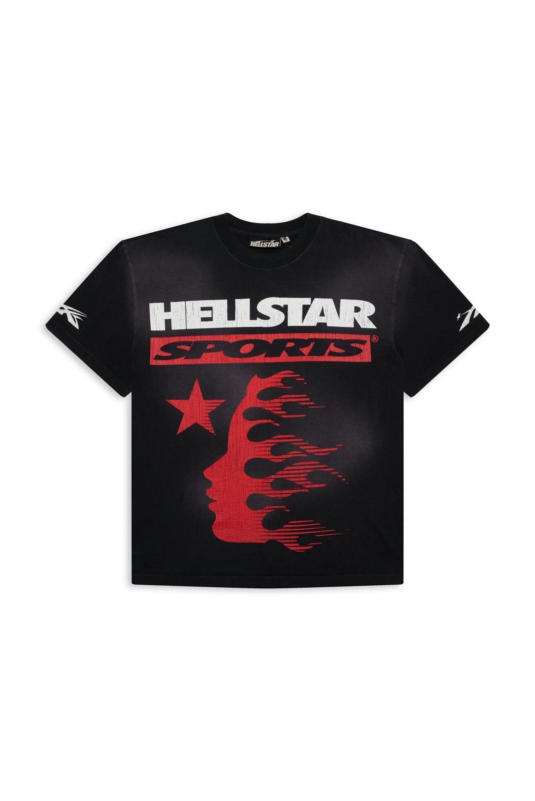image of Hellstar Family Tee - Friends And Family Exclusive in Black, Men's (Size Large)