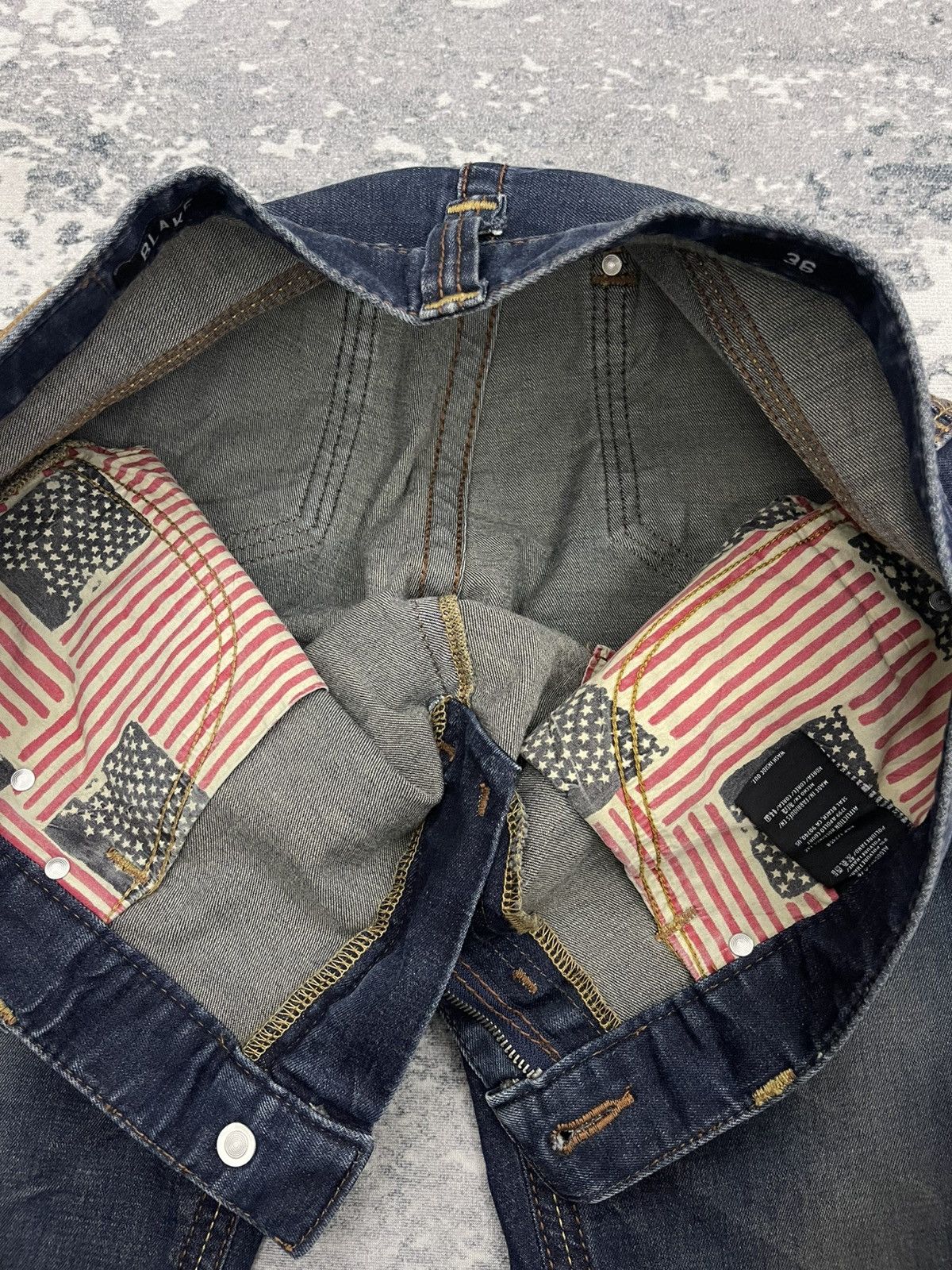 Affliction Vintage Affliction Black Premium Edition Denim Size US 36 / EU 52 - 13 Thumbnail