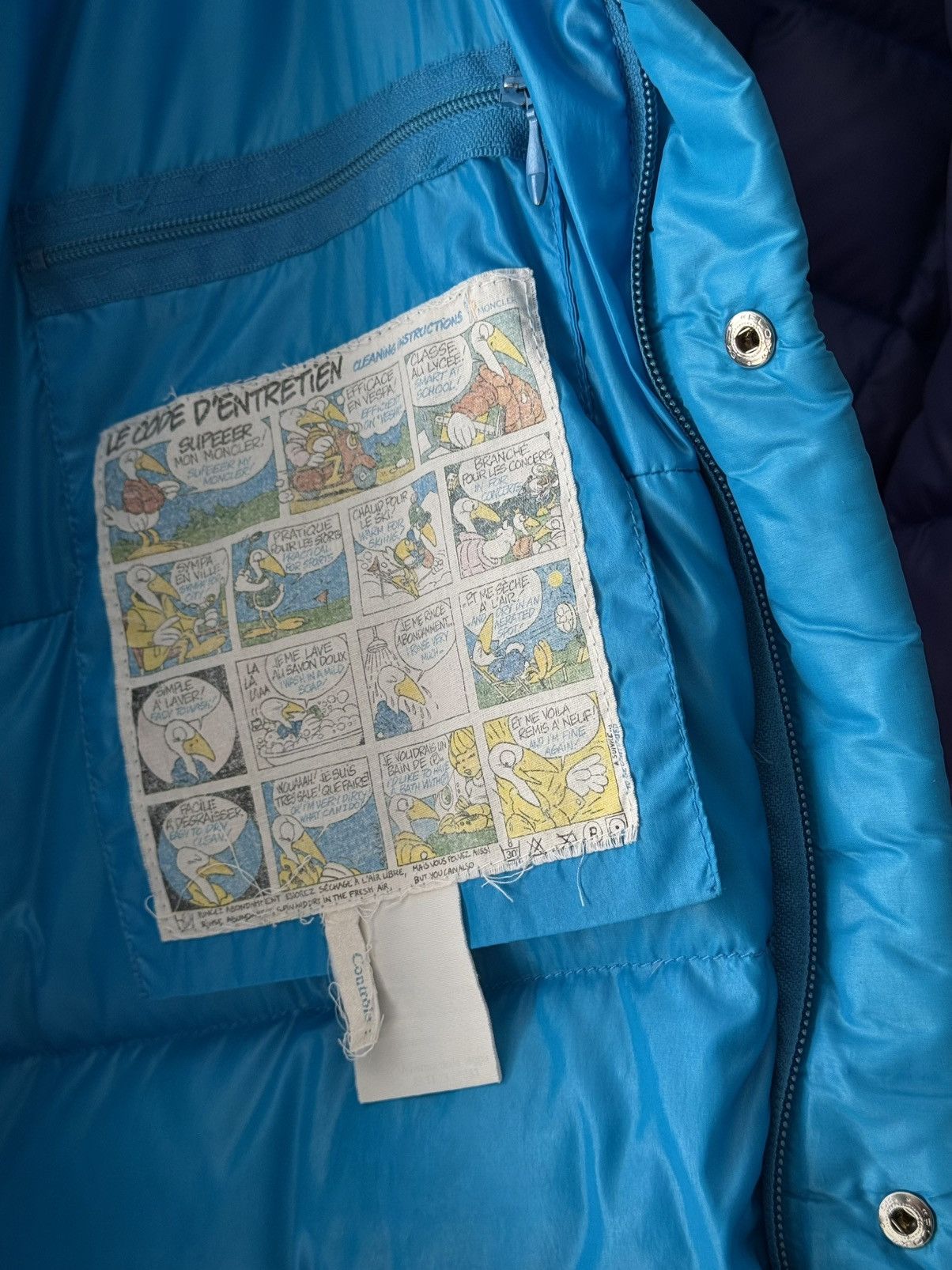 Moncler Vintage 1980s Moncler Grenoble Puffer Down Jacket Size US M / EU 48-50 / 2 - 7 Thumbnail
