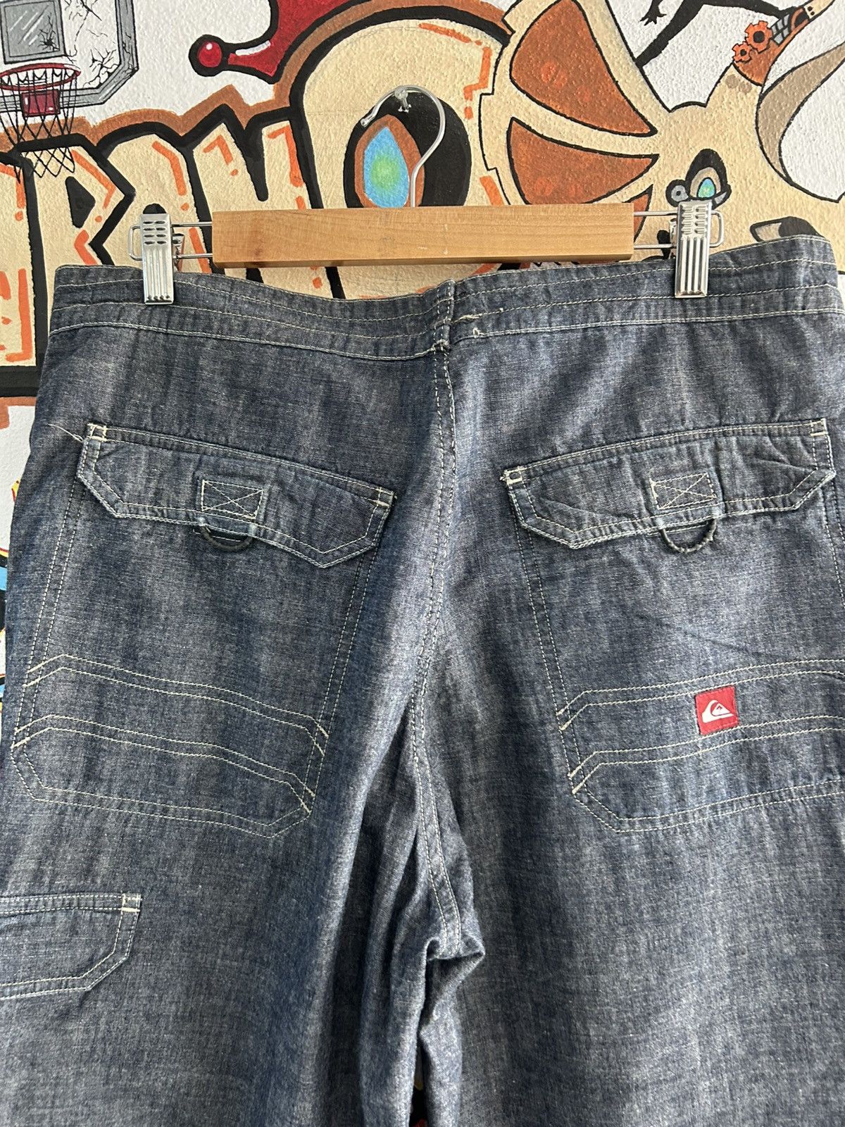 Quicksilver Quick Silver 90s Cargo denim Size US 36 / EU 52 - 4 Thumbnail