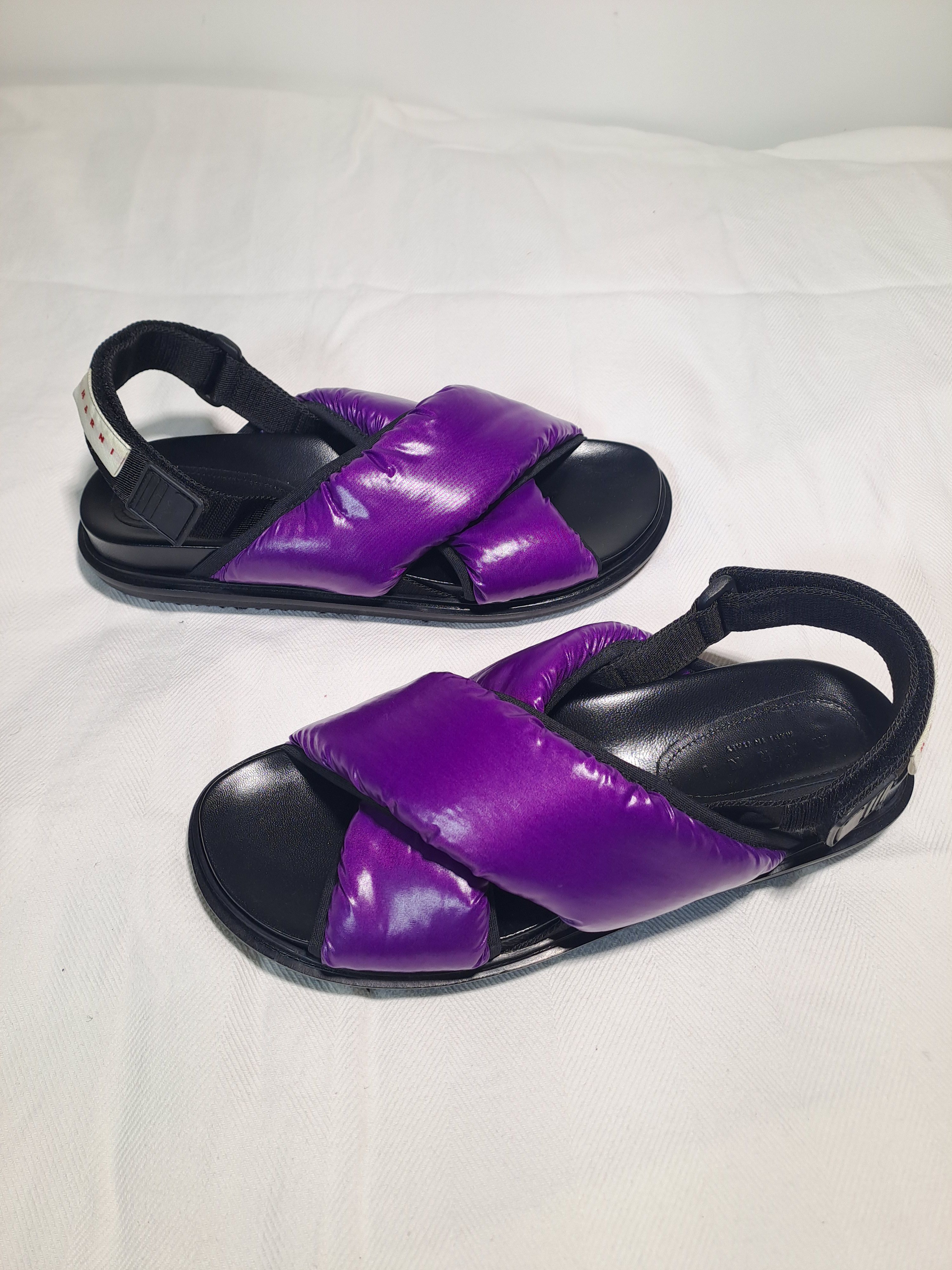 Marni Marni Fussbet sandals 40 IT puffy violet NEW Size US 10 / IT 40 - 6 Thumbnail