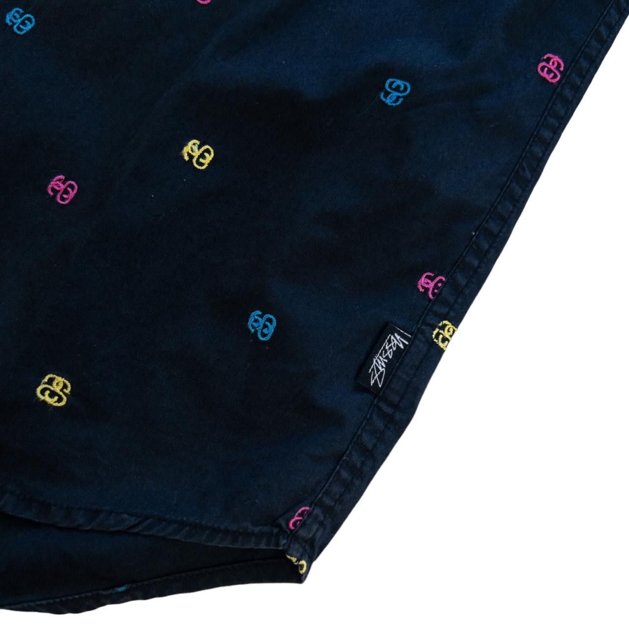 Stussy Vintage Stussy Monogram Short Sleeve Shirt Size M Size US M / EU 48-50 / 2 - 5 Thumbnail