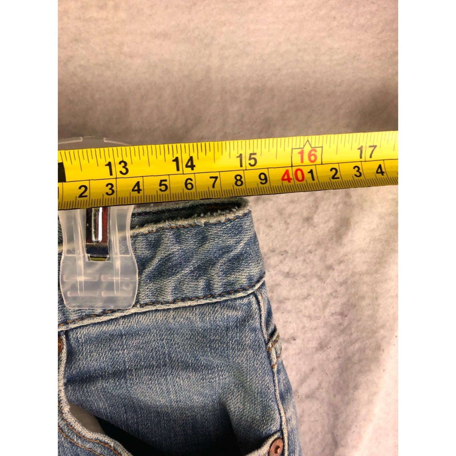 Gap VINTAGE Gap Jeans Mid Rise Bootcut Womens Size 10 Regular Blue Denim 2002 Cotton Zip Inseam 28 in Size 32" / US 10 / IT 46 - 2 Thumbnail