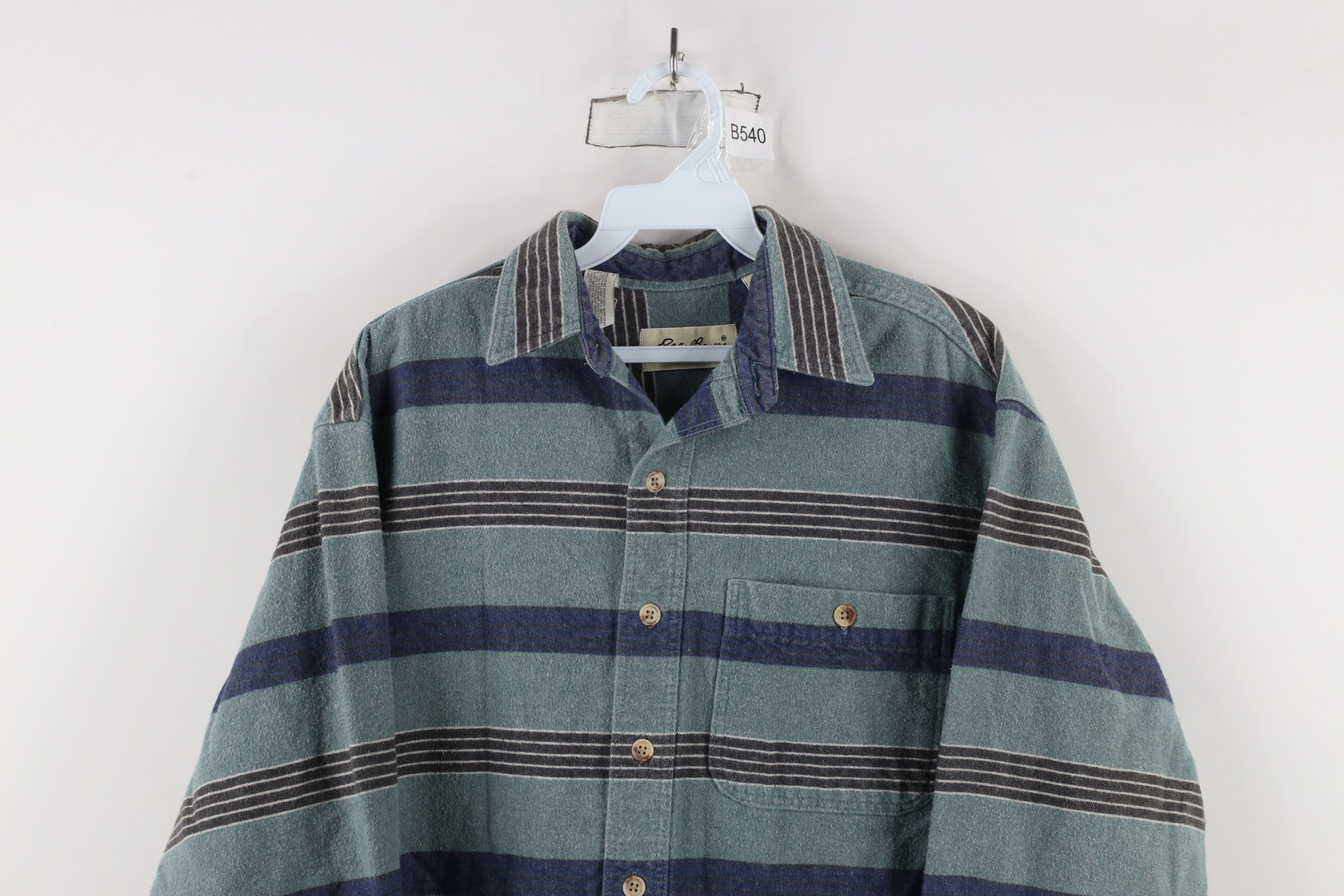 Eddie Bauer × Vintage Vintage 90s Eddie Bauer Chamois Cloth Button Shirt USA Size US S / EU 44-46 / 1 - 2 Thumbnail