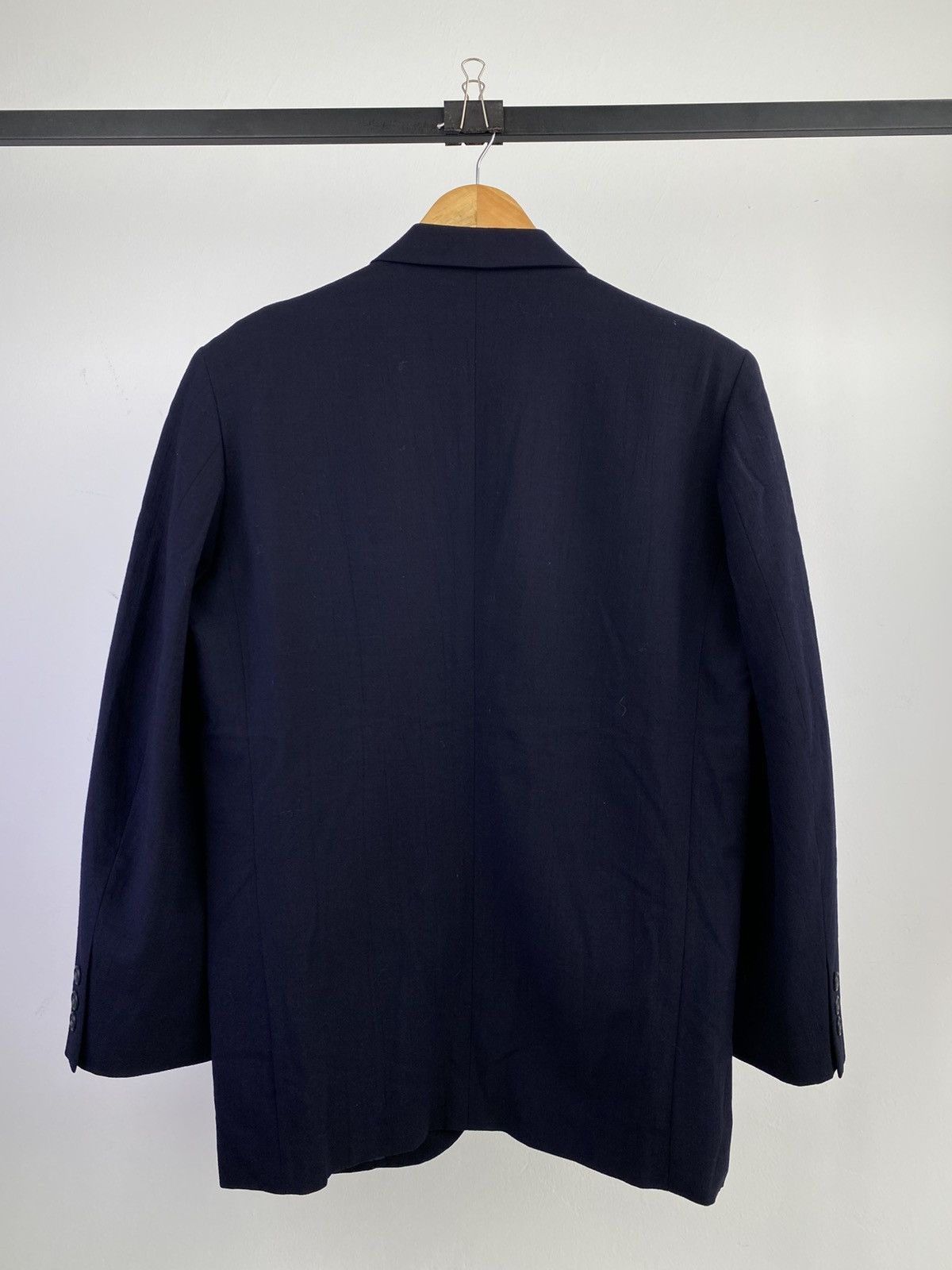 Yohji Yamamoto Vintage 80’s 90’s Y’s for Men Navy Blazer Jacket Size US S / EU 44-46 / 1 - 6 Thumbnail