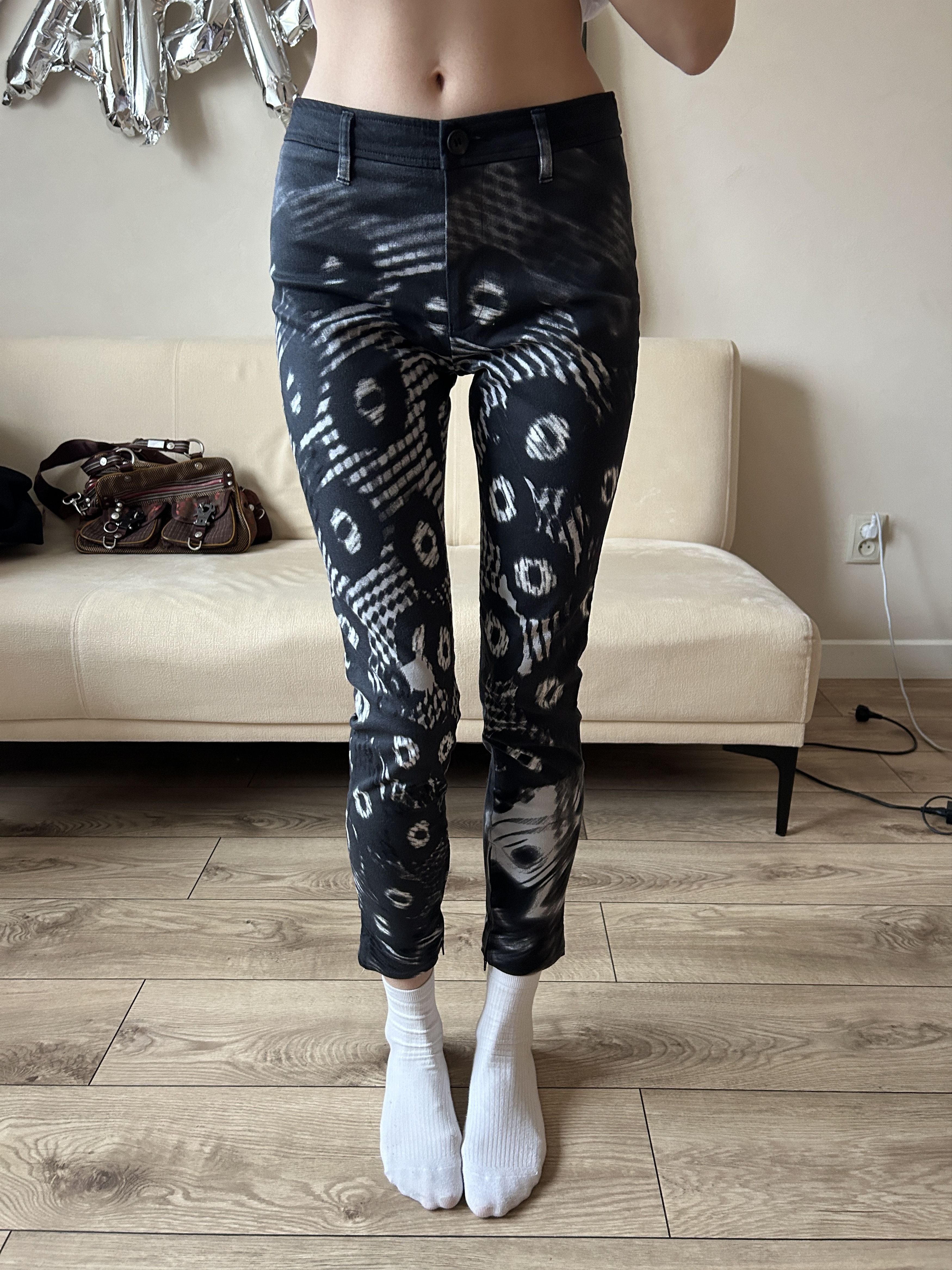 Issey Miyake 2011 Issey Miyake Print Pants Size 28" / US 6 / IT 42 - 4 Thumbnail